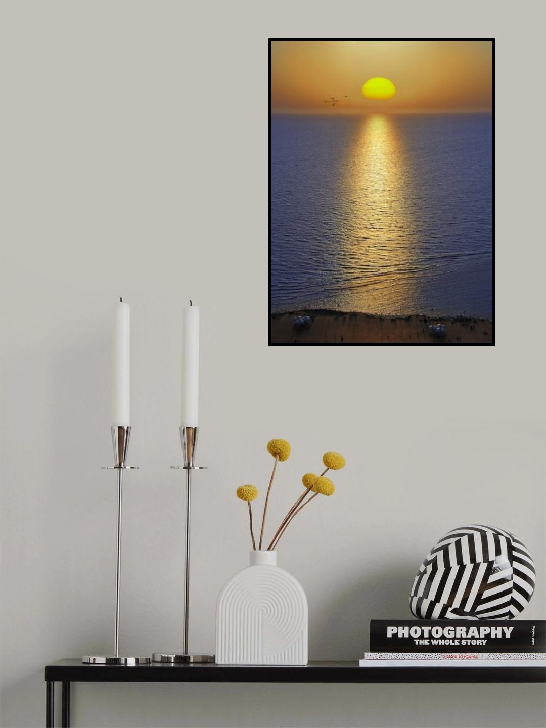 Beautiful sunset Poster och Canvastavla