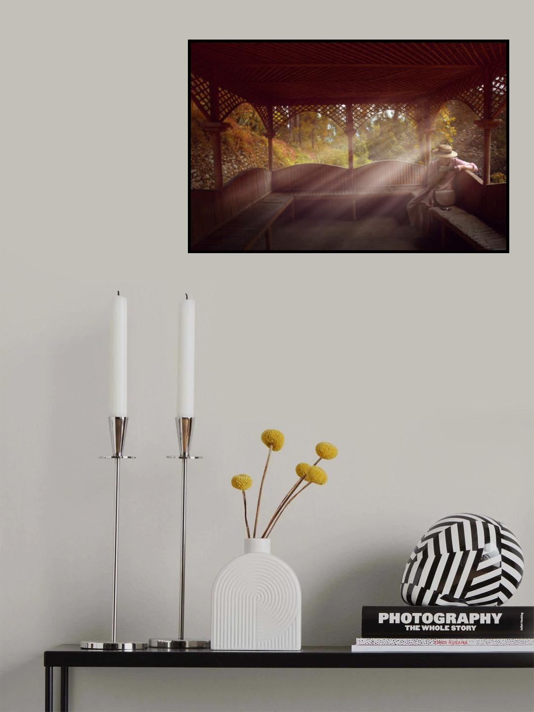 Peace of reading a book Poster och Canvastavla