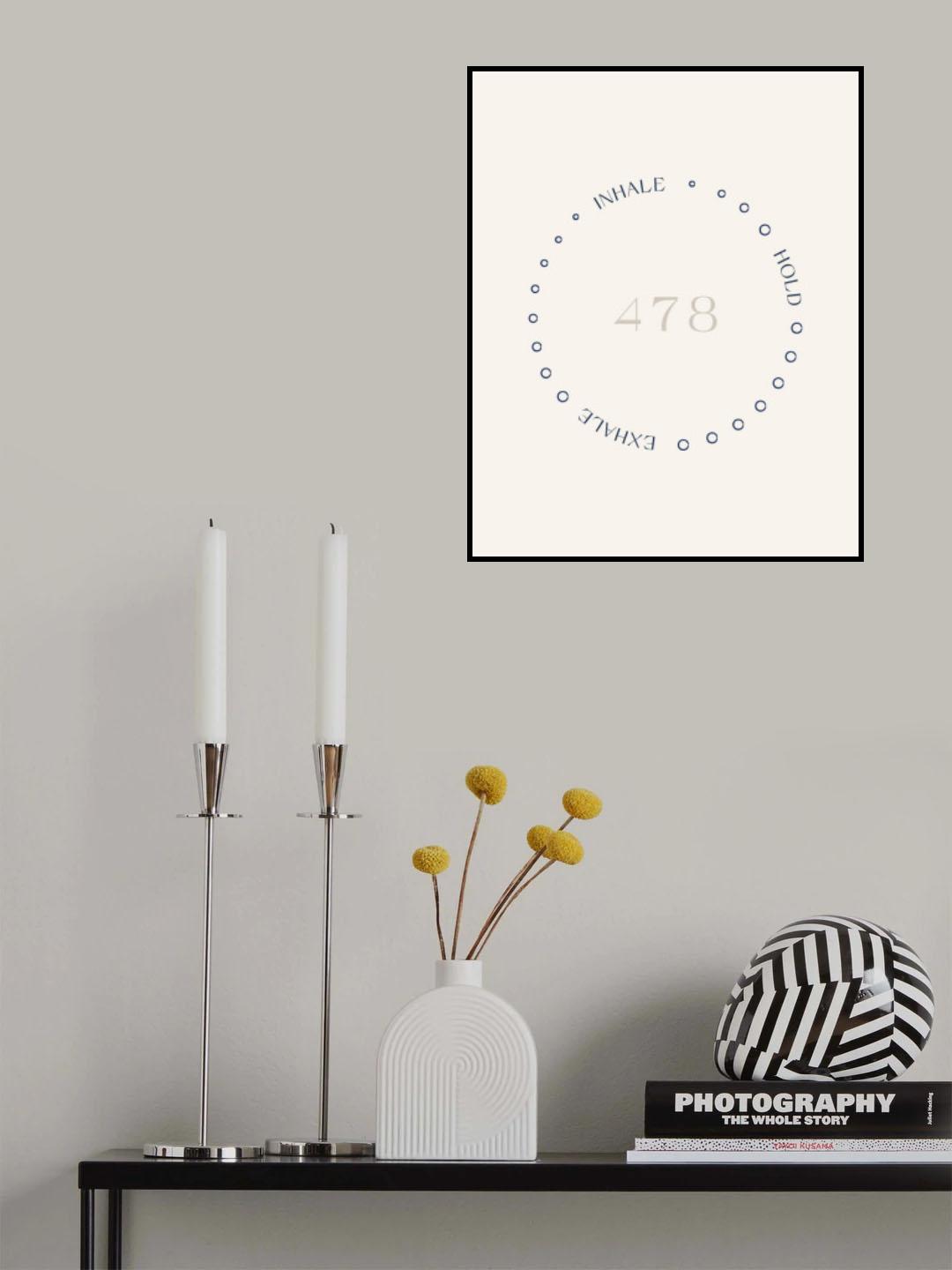 478 Breath Poster och Canvastavla