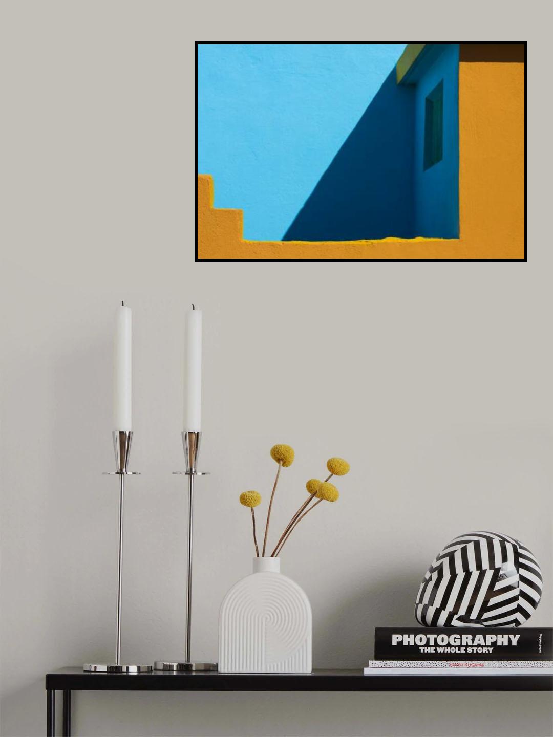 Colorful shadow Poster och Canvastavla