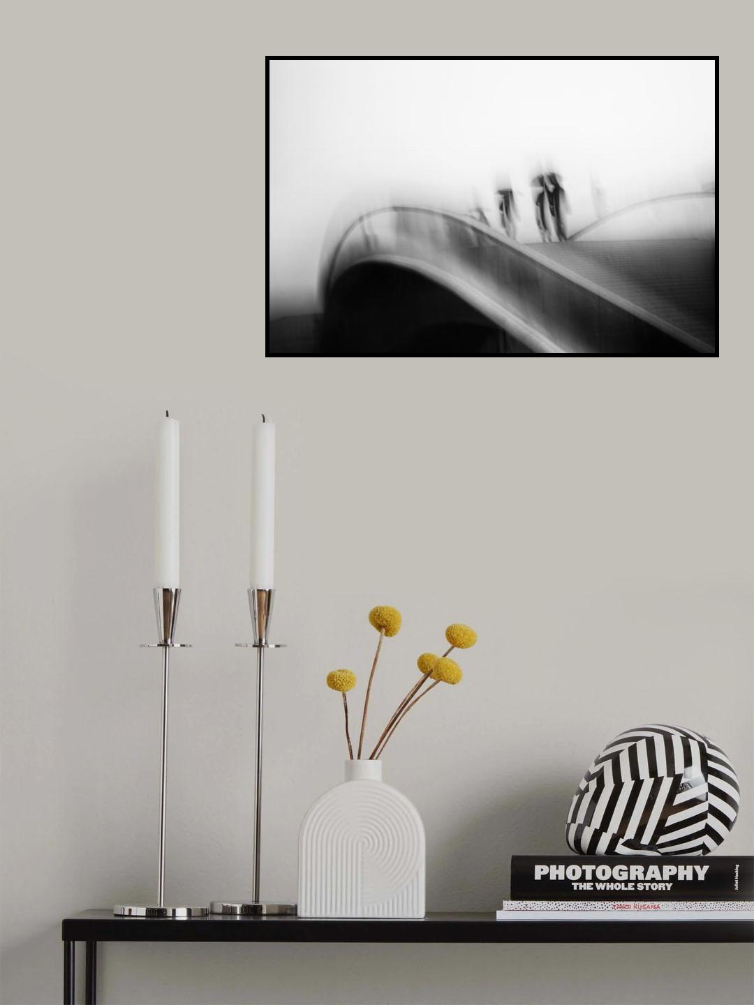 on the bridge Poster och Canvastavla