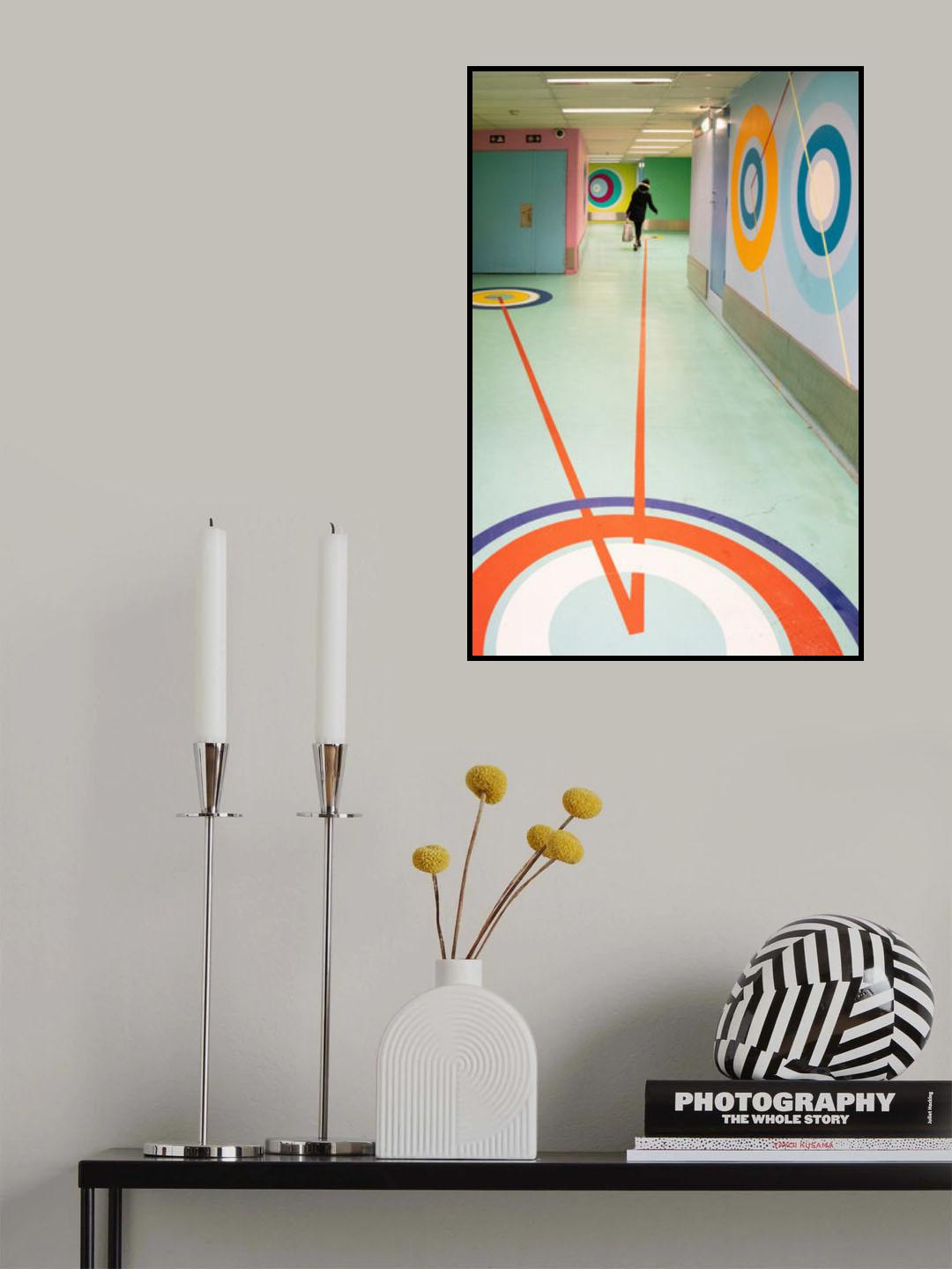 Walking Line Poster och Canvastavla