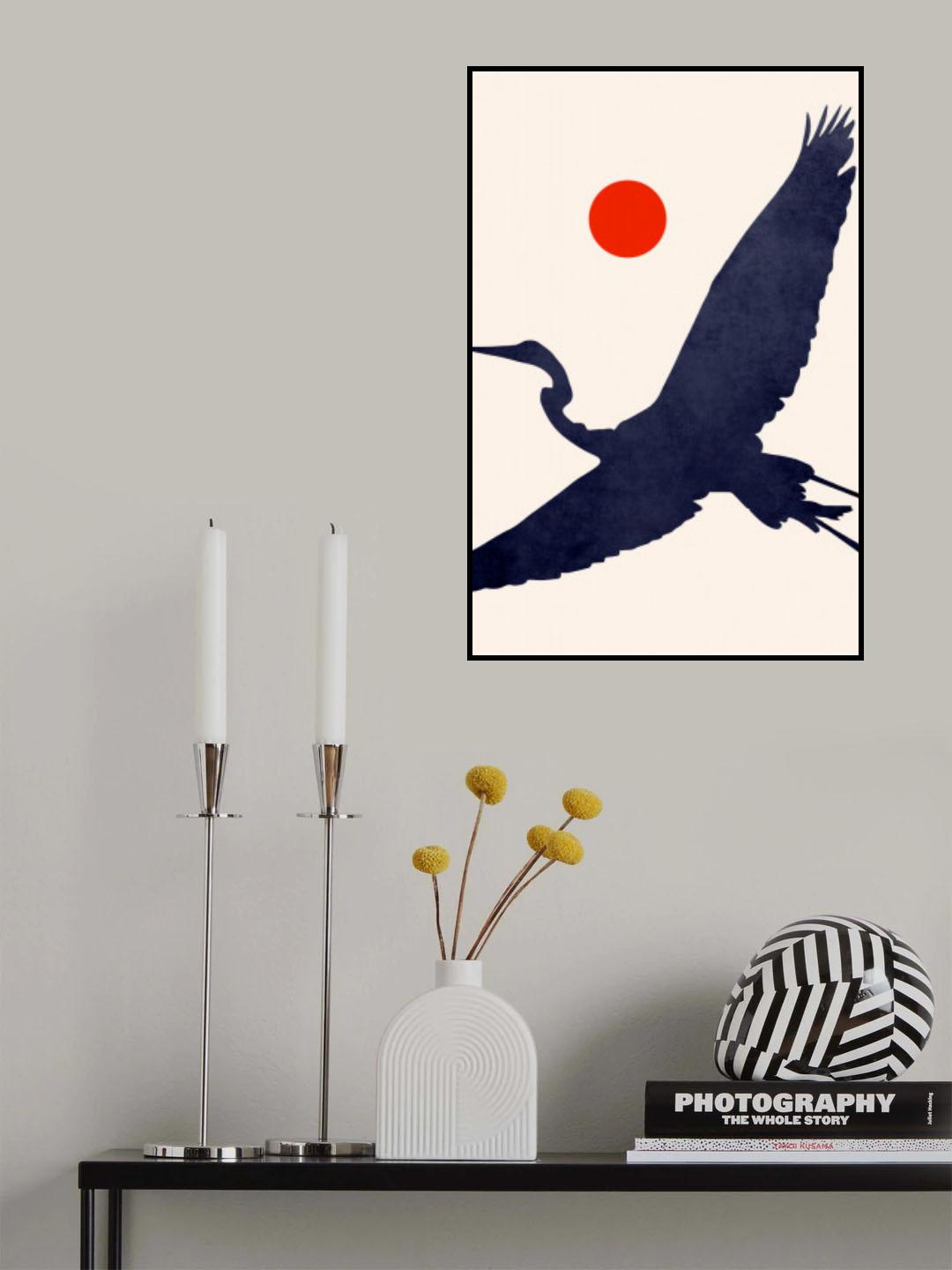 Crane Poster och Canvastavla