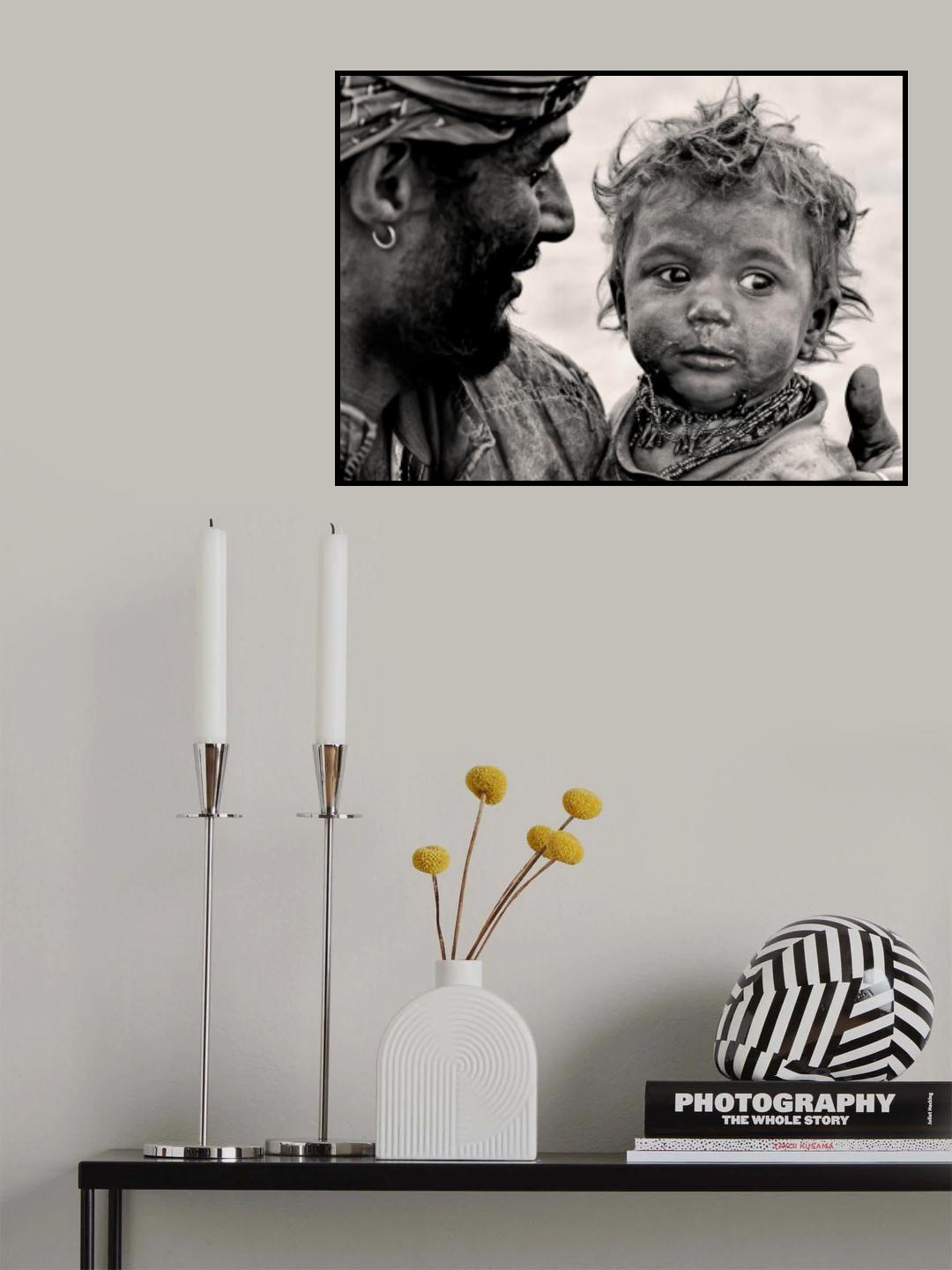 Fatherhood Poster och Canvastavla