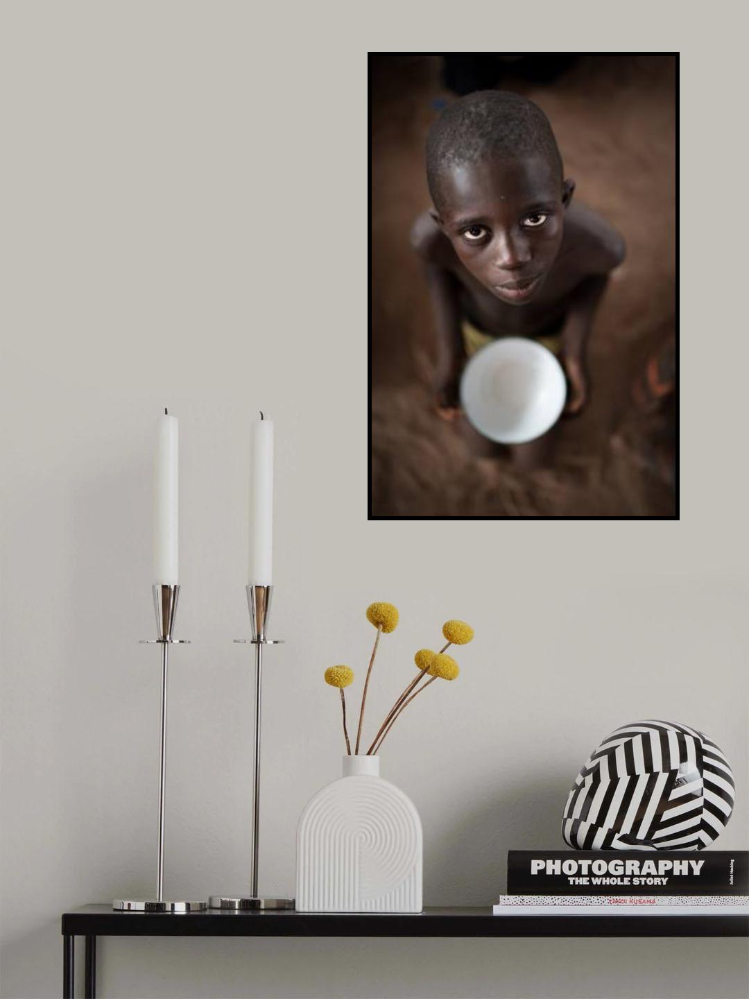 Empty Plate Poster och Canvastavla
