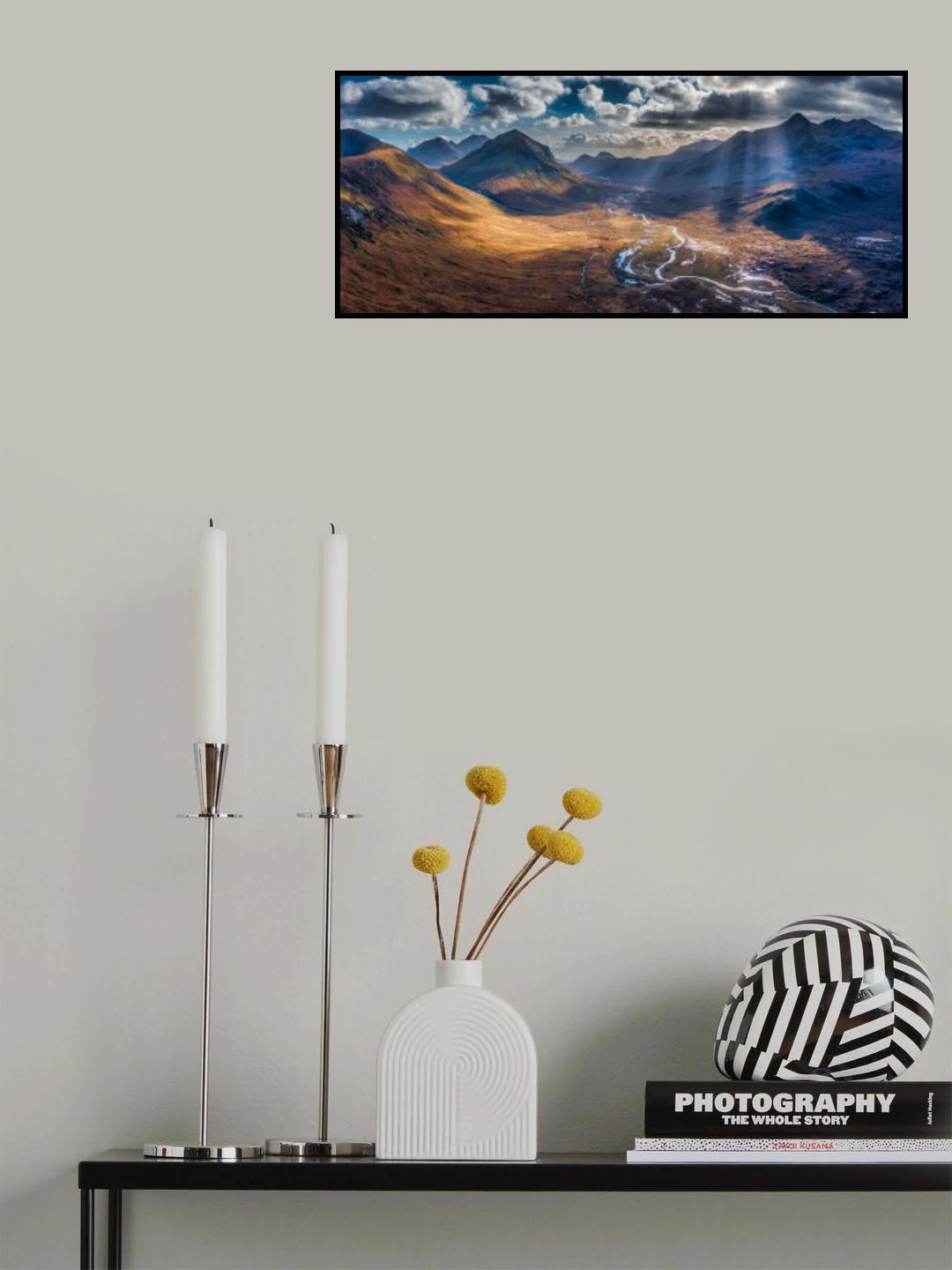 The rugged Scotland Poster och Canvastavla
