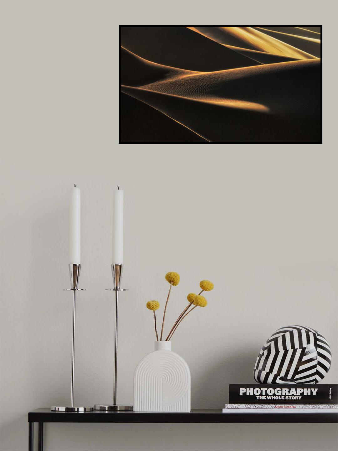 Light Caress Poster och Canvastavla