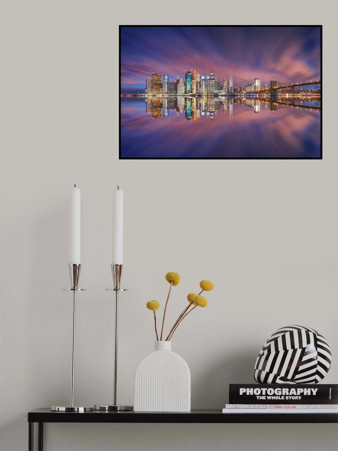 City of Blinding Lights Poster och Canvastavla