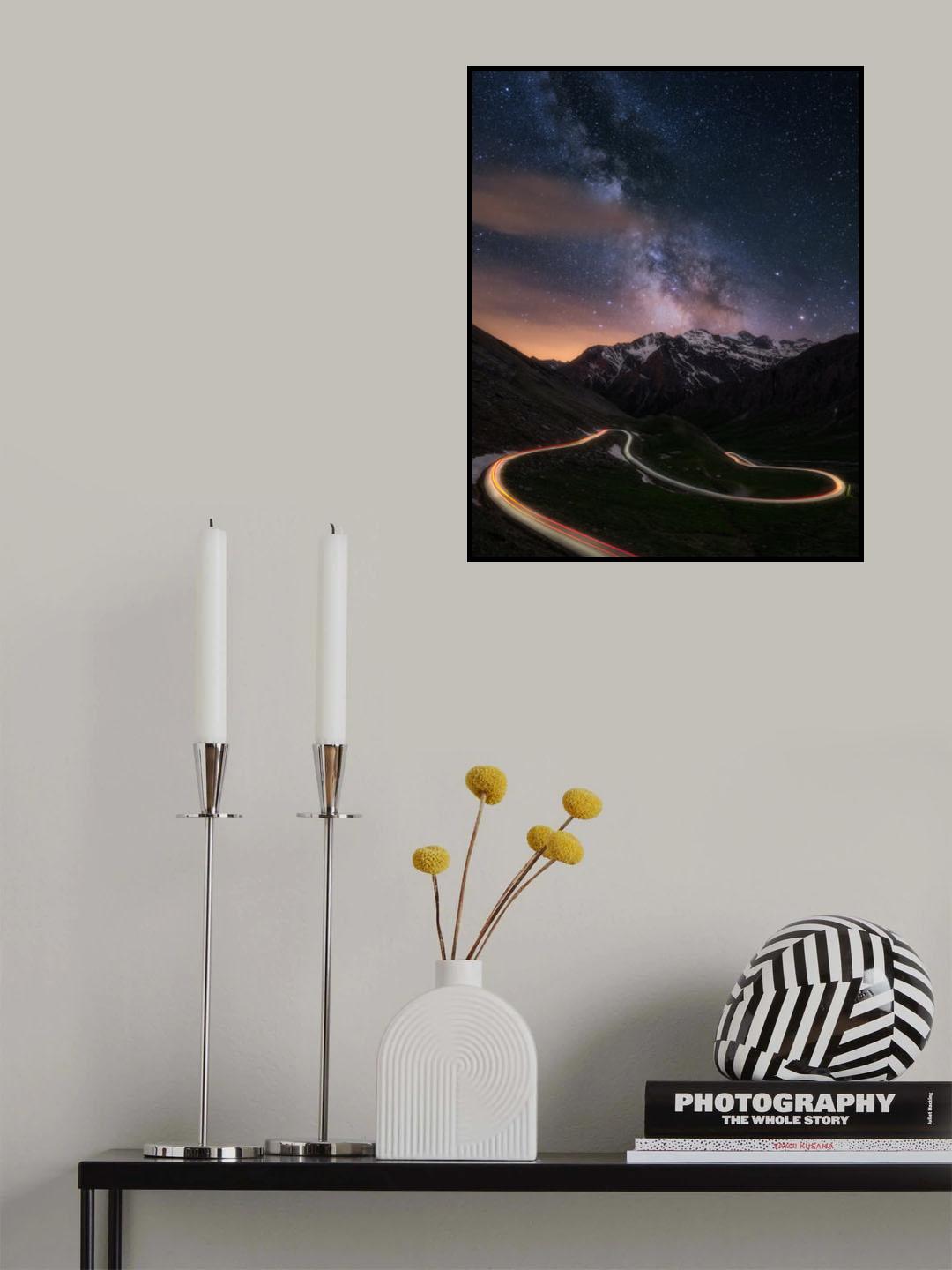 Road to the stars Poster och Canvastavla