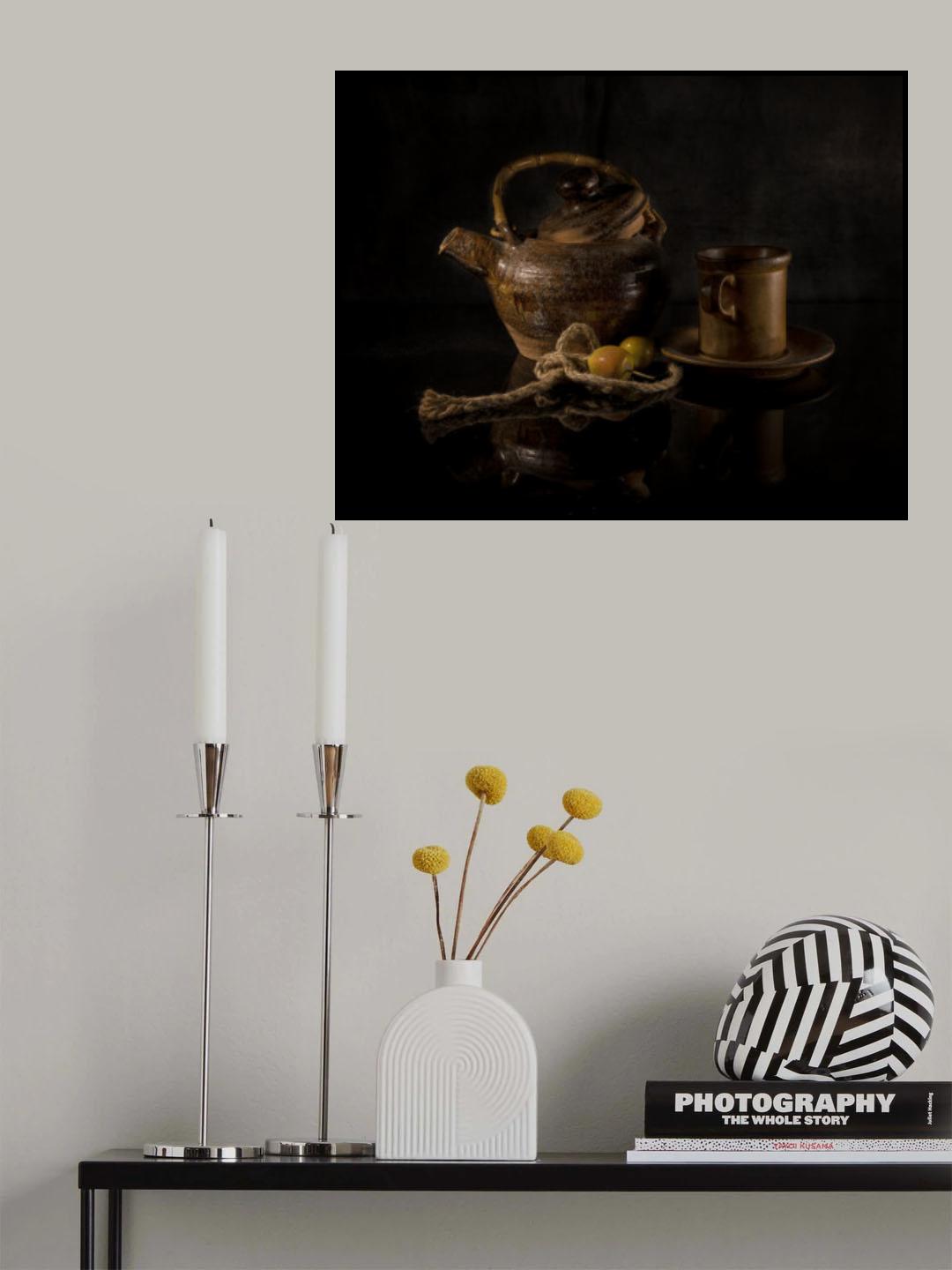 Tea Time Poster och Canvastavla