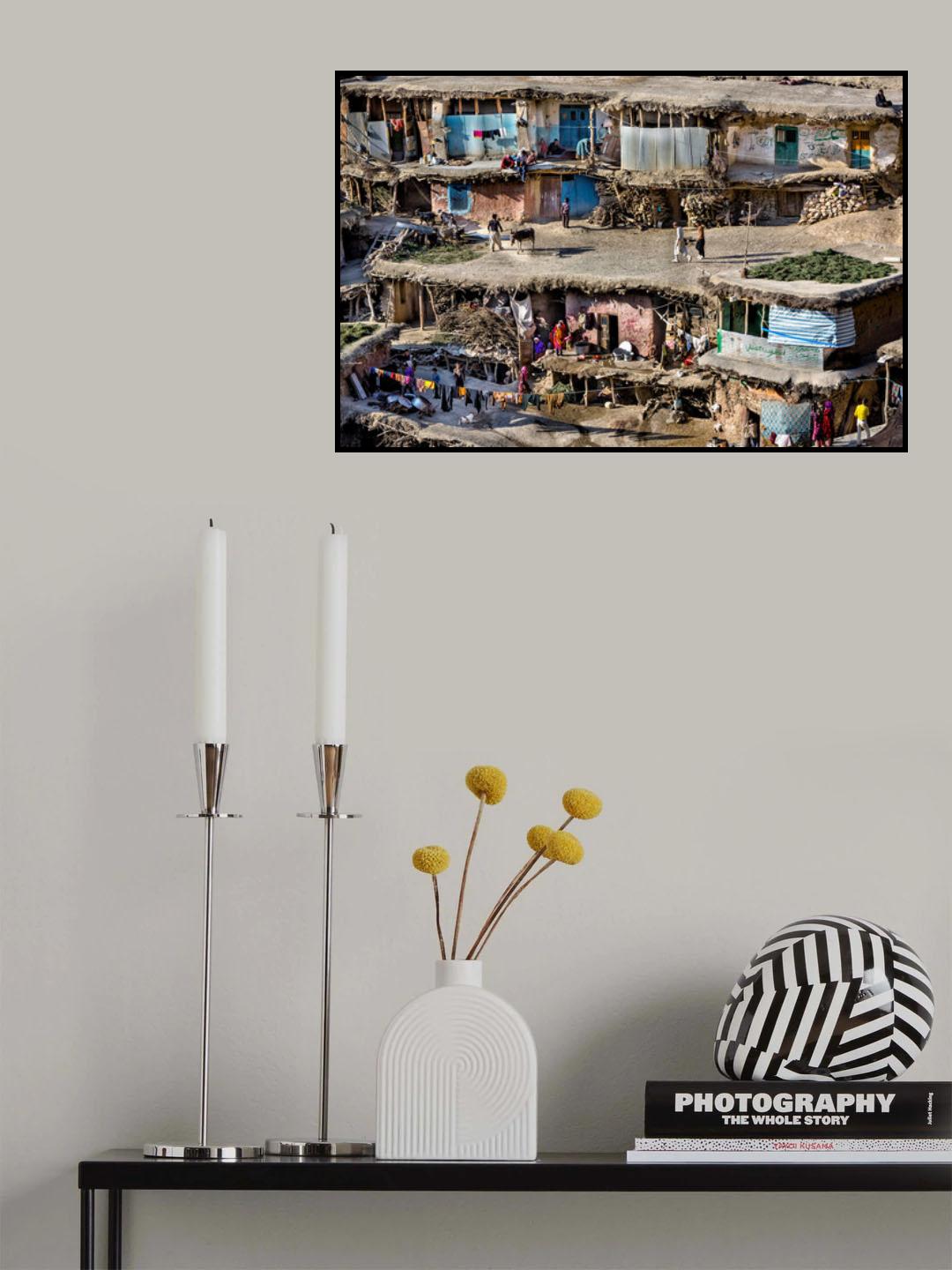 Living on three floors Poster och Canvastavla