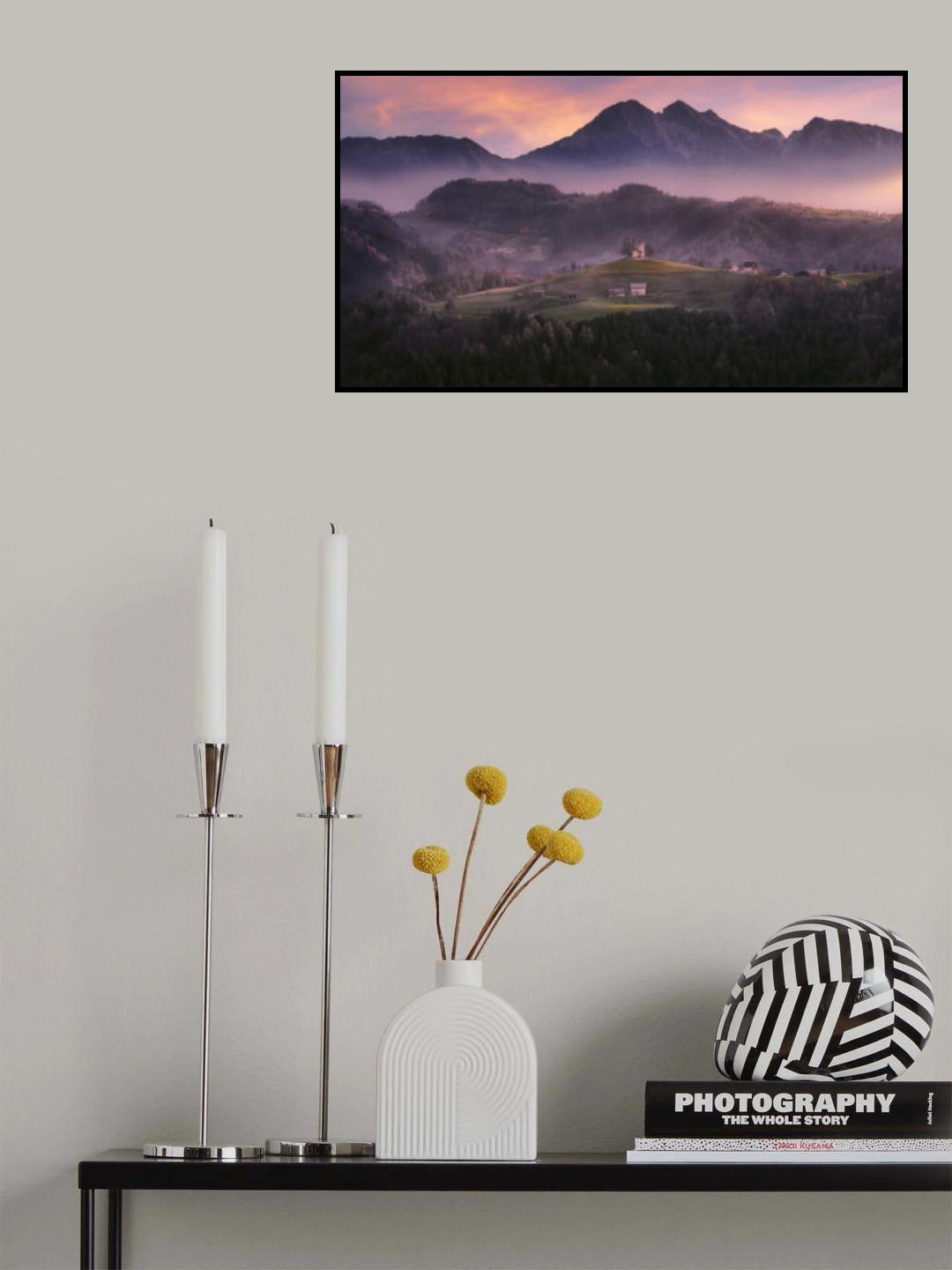 St Tomas cold first lights 7R48305 Poster och Canvastavla