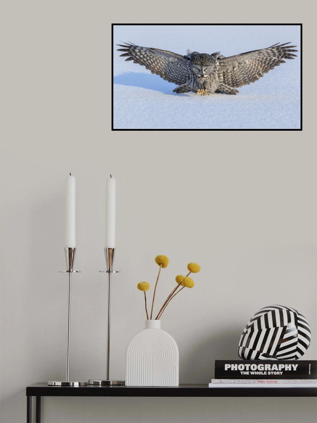 Hunting in The Morning Poster och Canvastavla