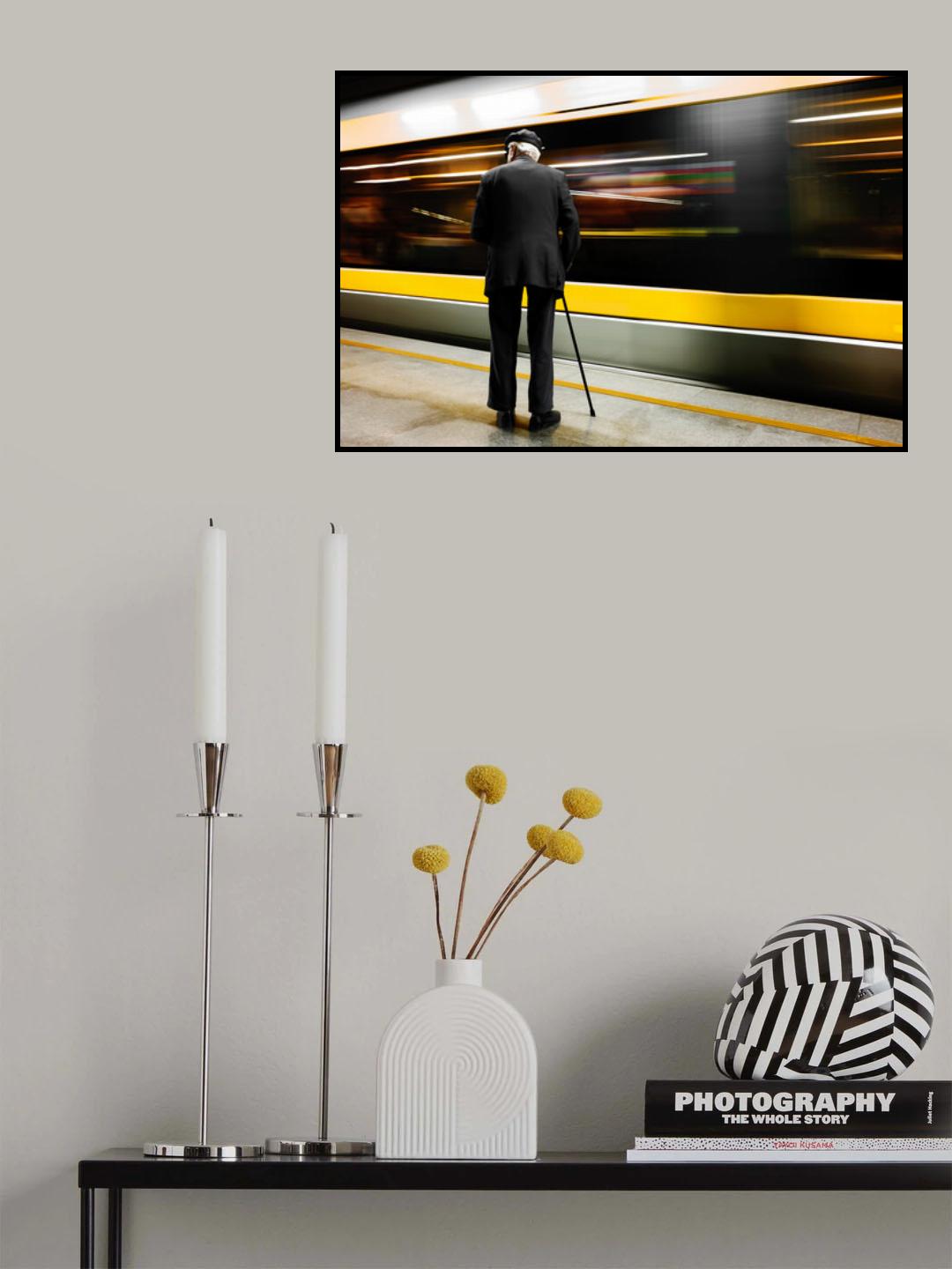 metro Poster och Canvastavla