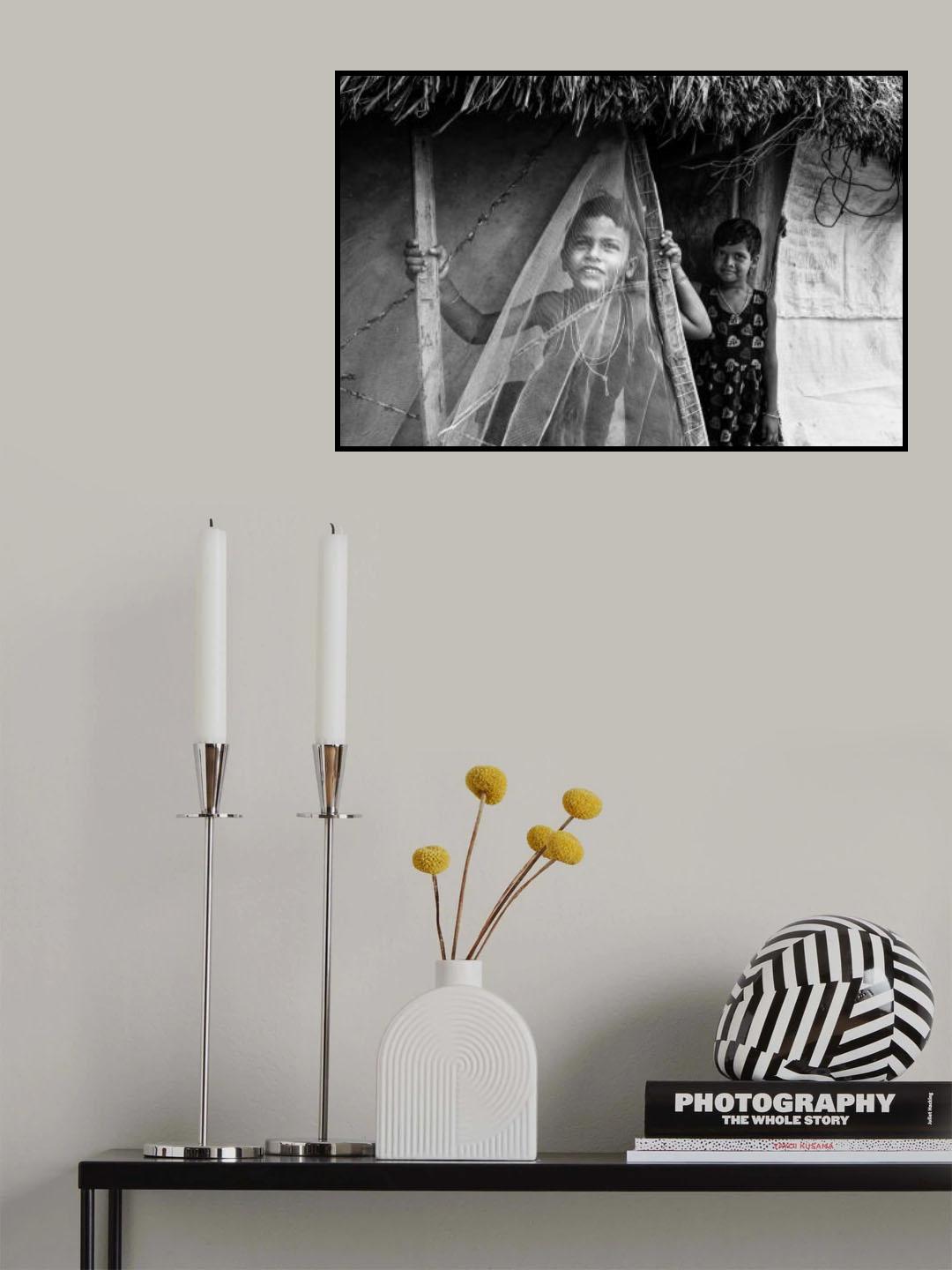 HAPPINESS WITH HOPE Poster och Canvastavla