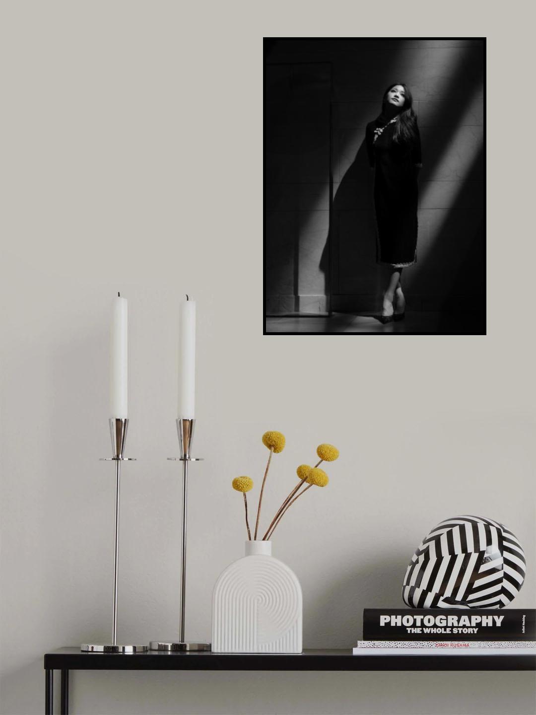 Light Pattern Poster och Canvastavla