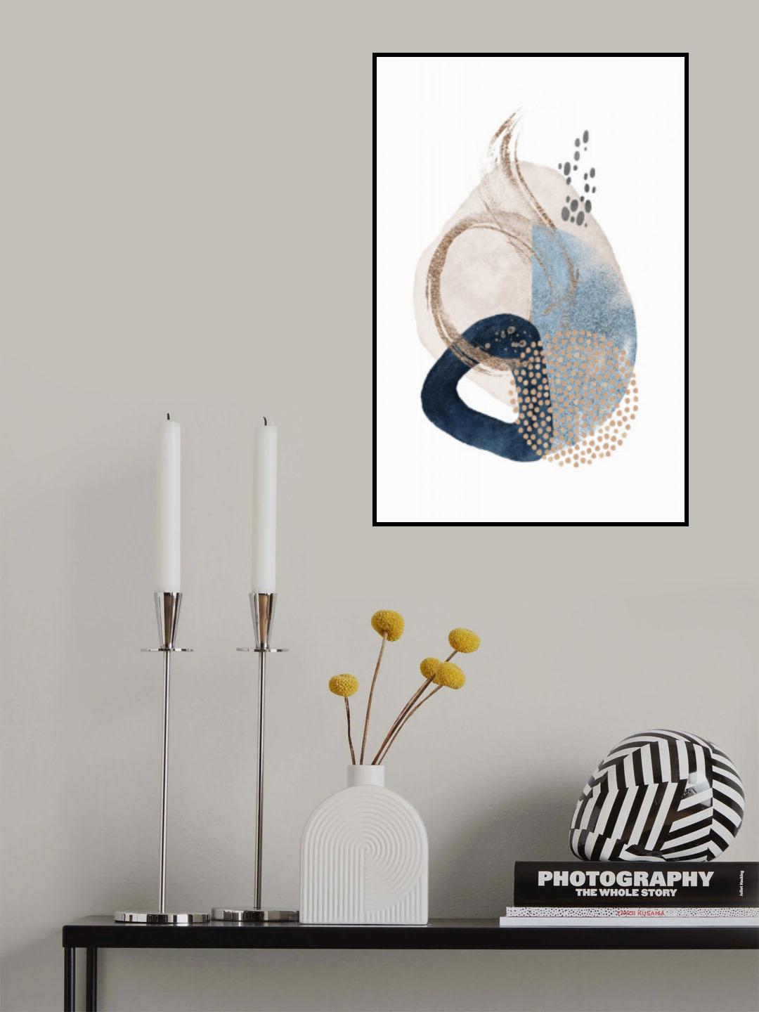 Smooth Shapes-3 Poster och Canvastavla