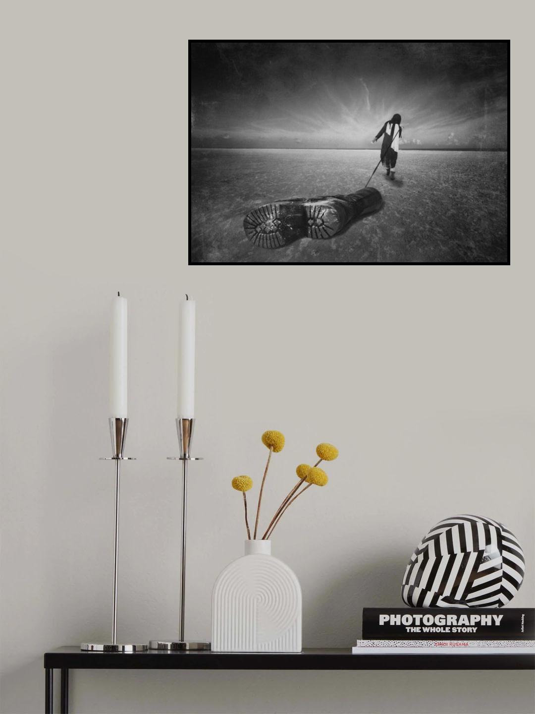 Martyr\'s Boot & family Poster och Canvastavla