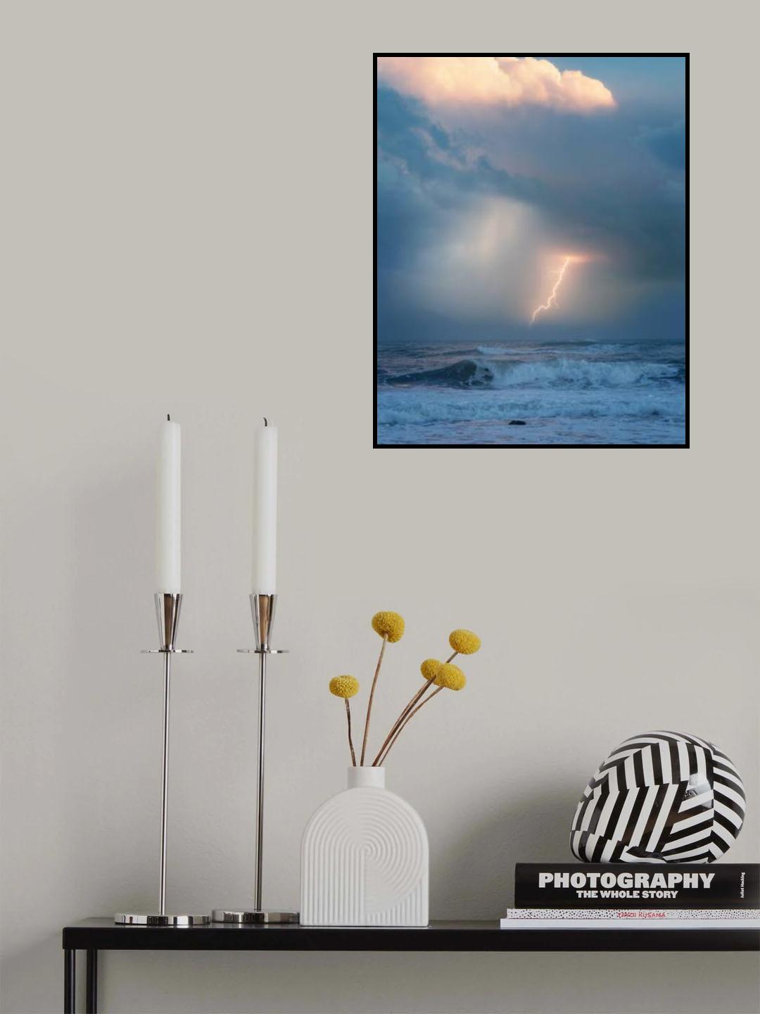 'Clear Sky Thunder' Poster och Canvastavla