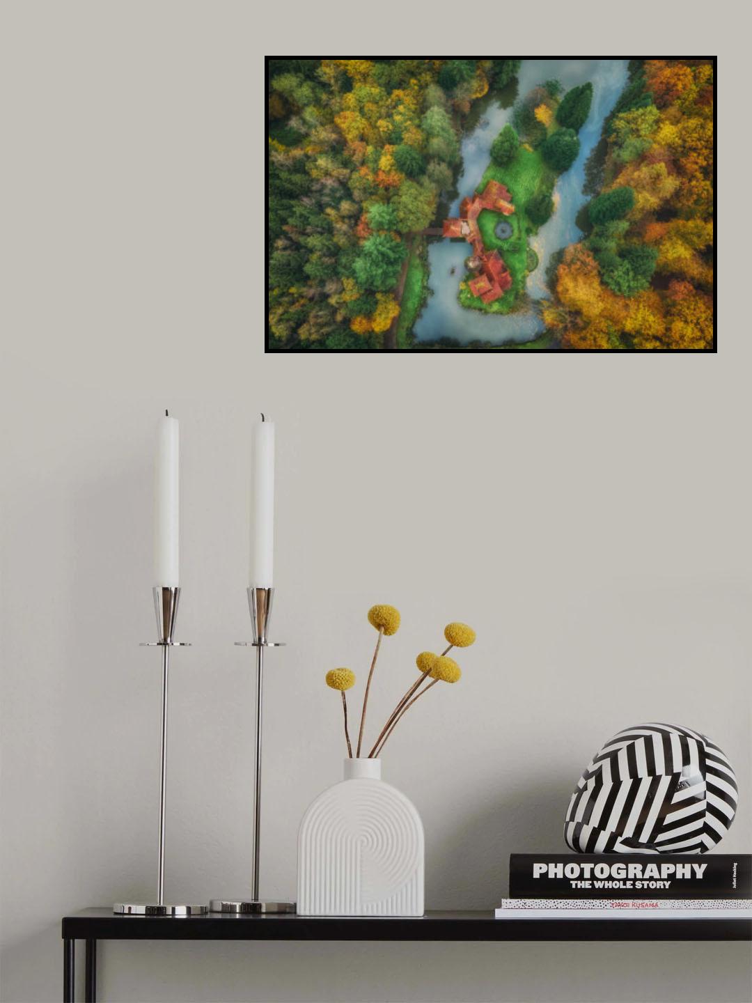 Turelbaach (Luxembourg) Poster och Canvastavla
