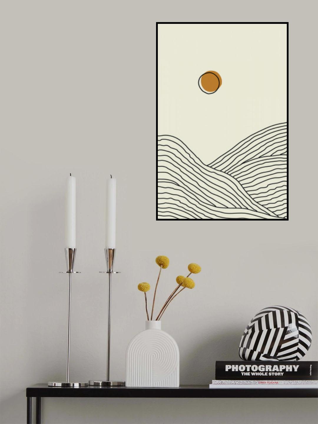 Boho Sunset Collection #4 Poster och Canvastavla