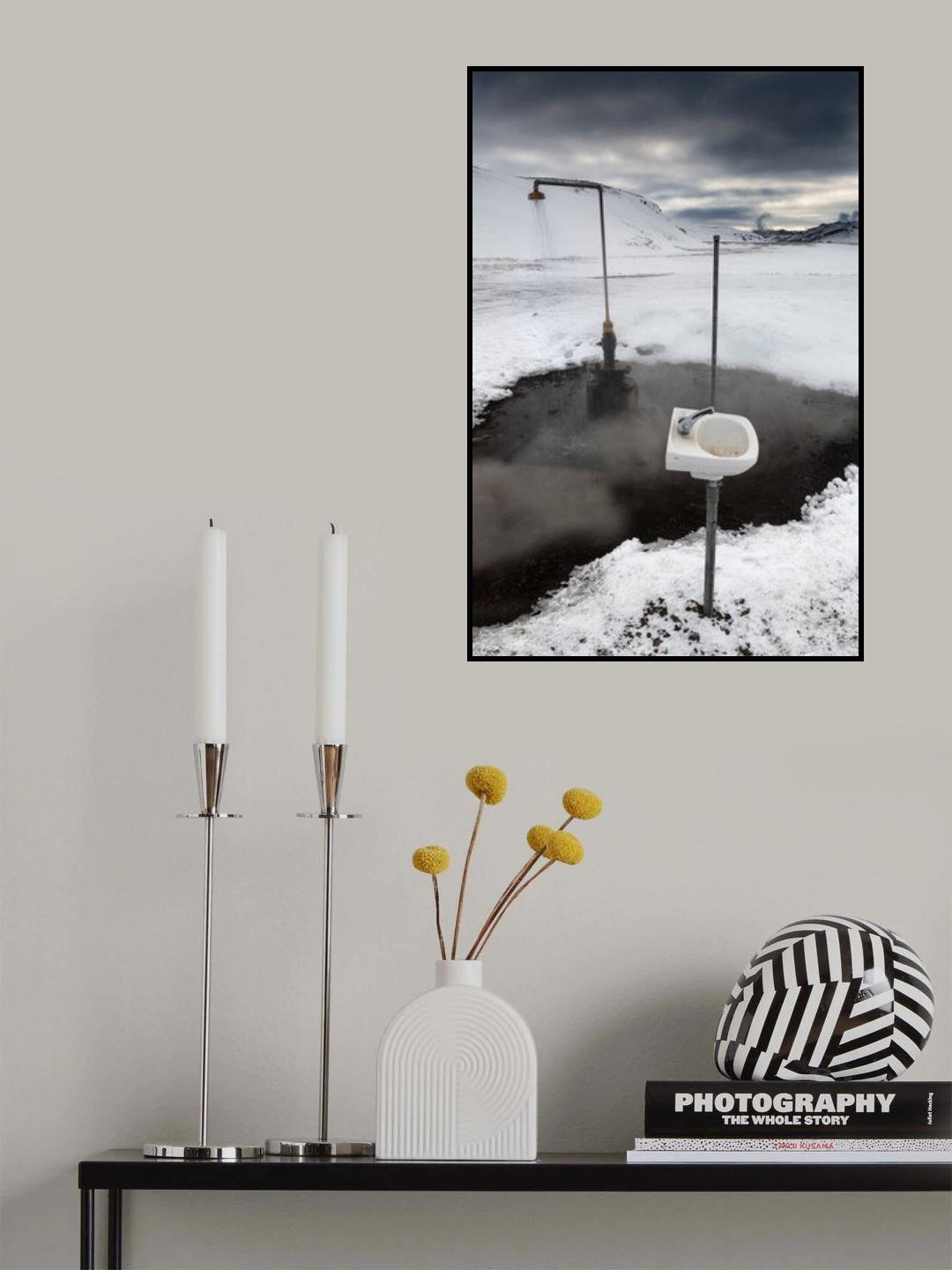 Winter shower Poster och Canvastavla