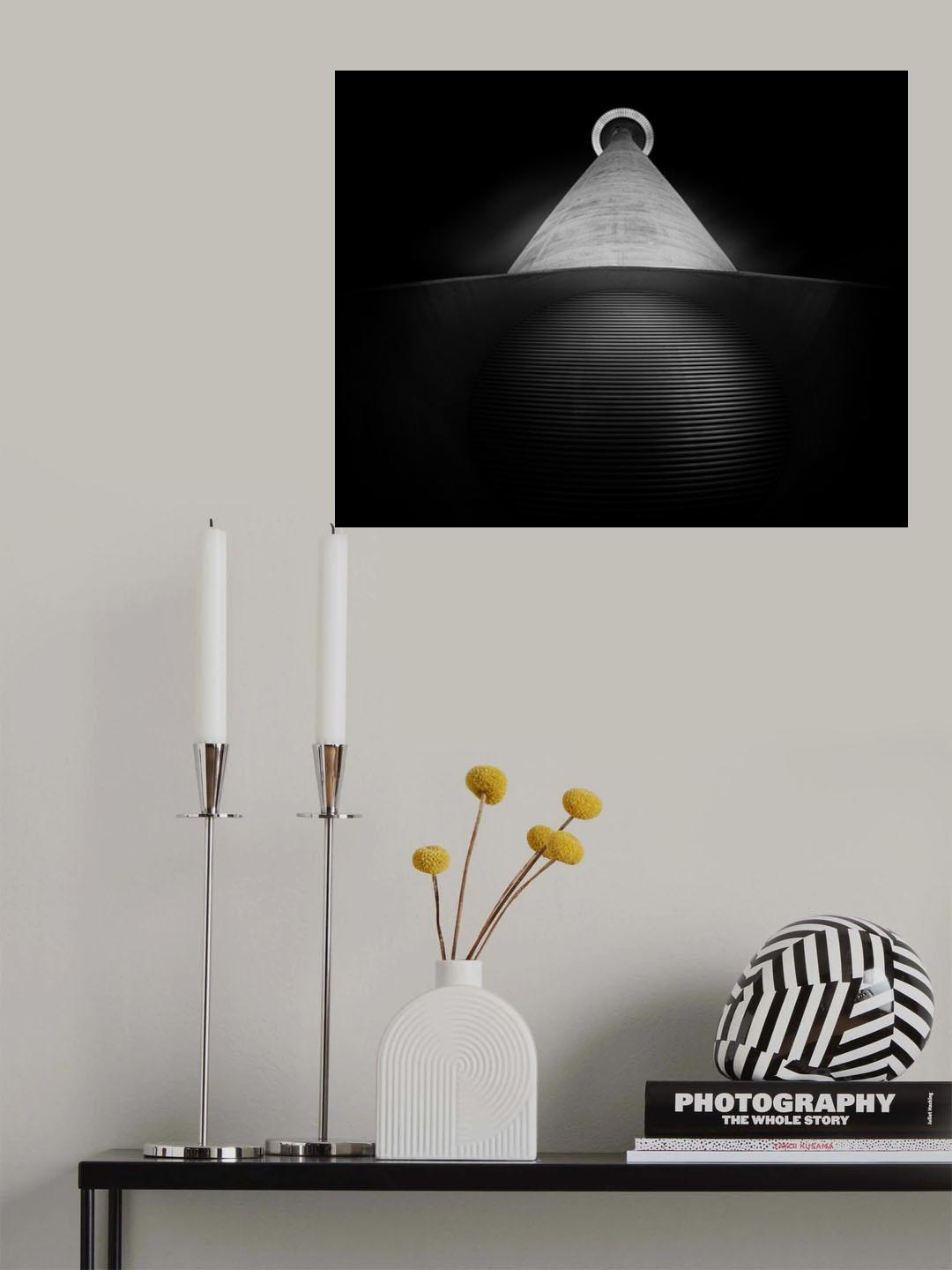 Rheinturm Düsseldorf Poster och Canvastavla