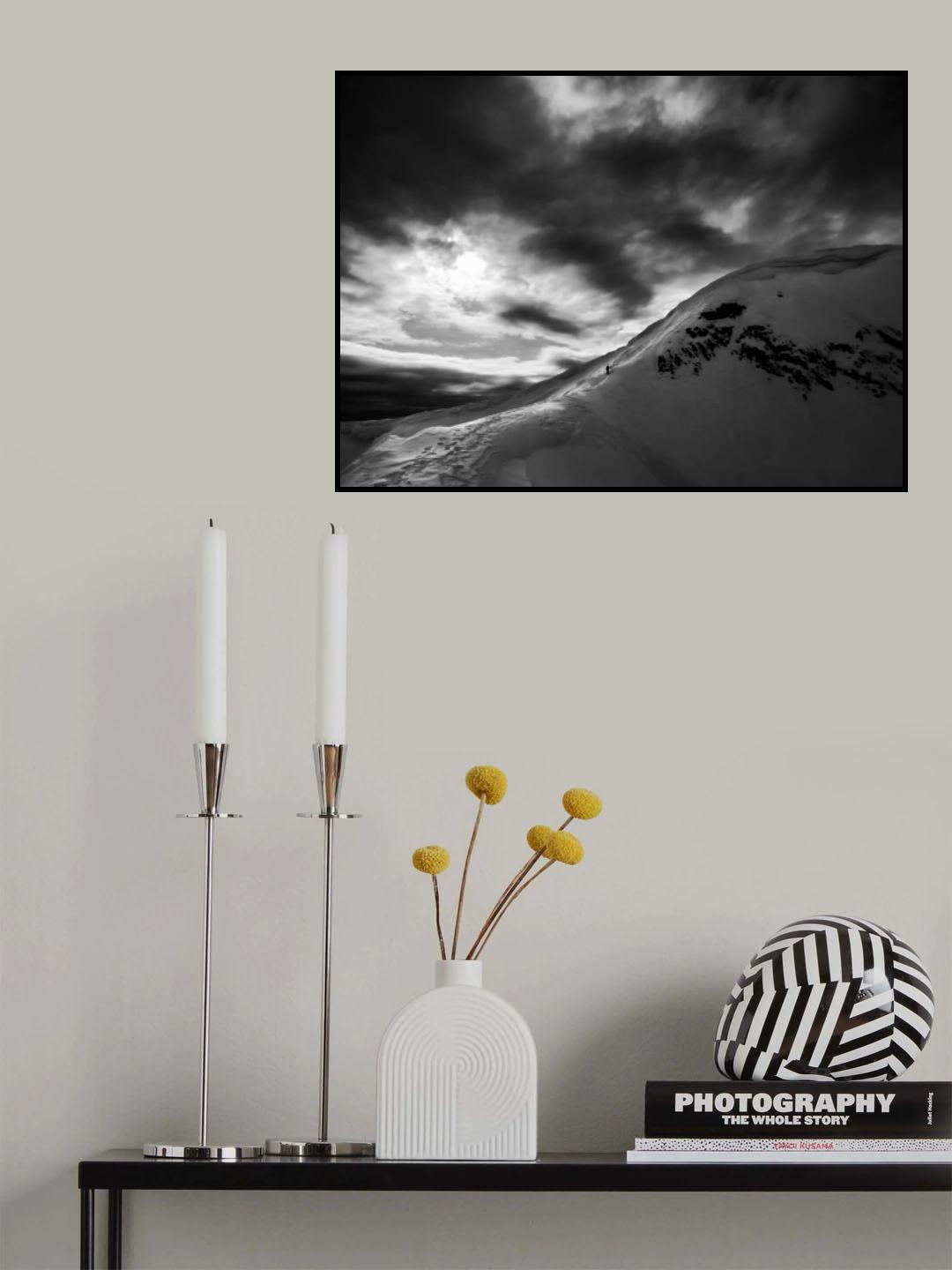 Man and Nature Poster och Canvastavla