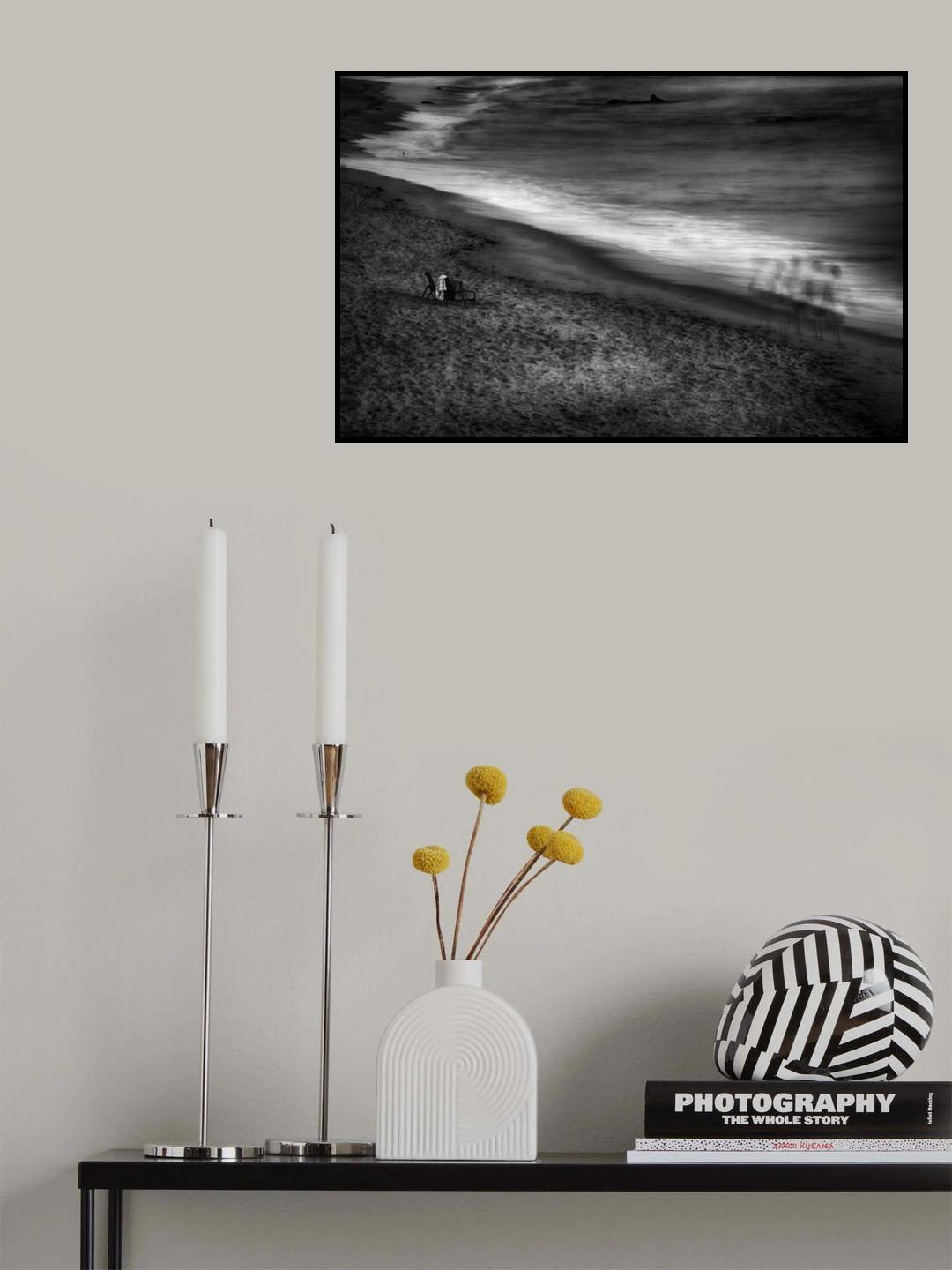 End of a beach day Poster och Canvastavla