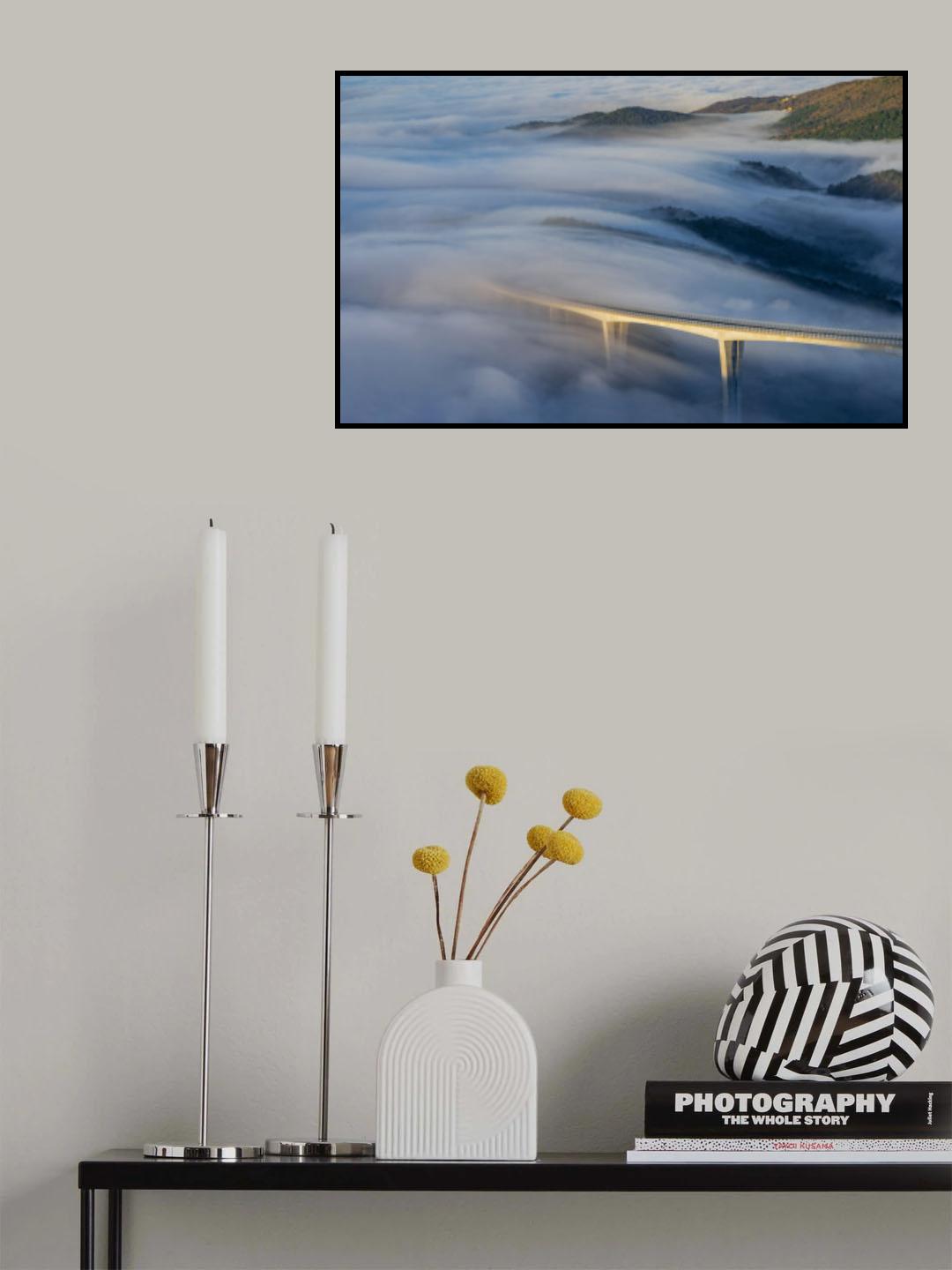 Vanishing Bridge 2 Poster och Canvastavla