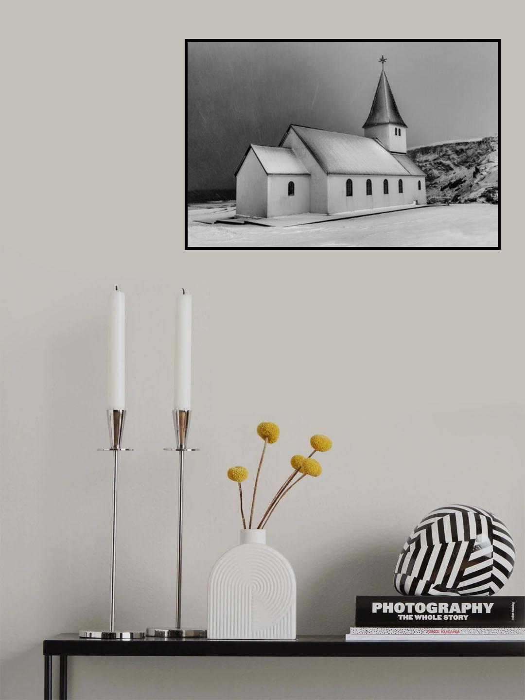 Tempête glacée Poster och Canvastavla