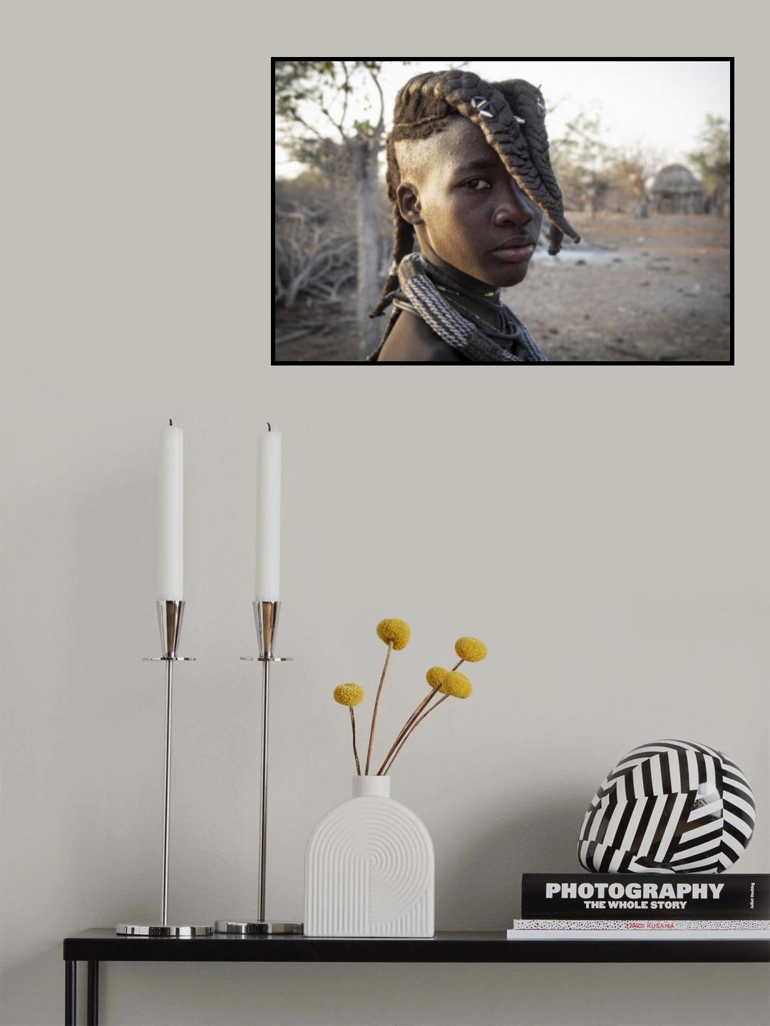 pride and dignity of the Himba people Poster och Canvastavla
