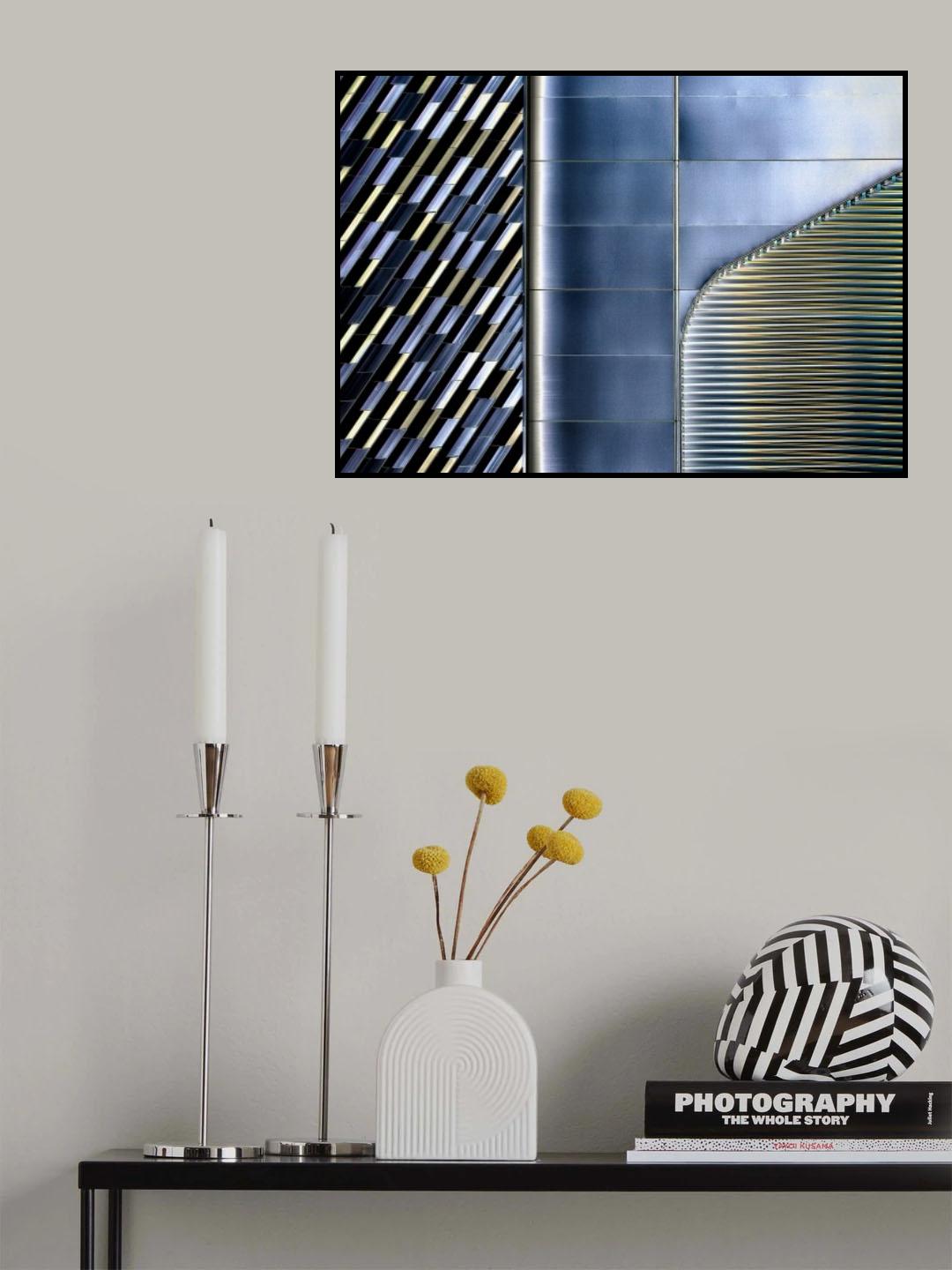 Lines, shapes and color. Poster och Canvastavla