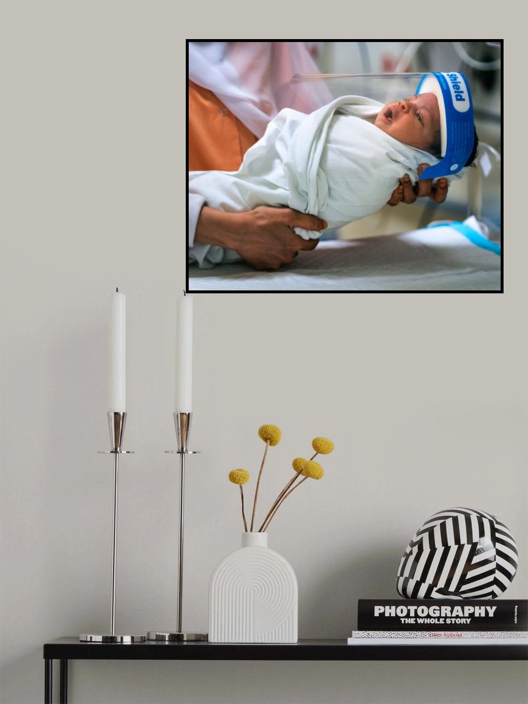 New Born / Covid 19 Poster och Canvastavla