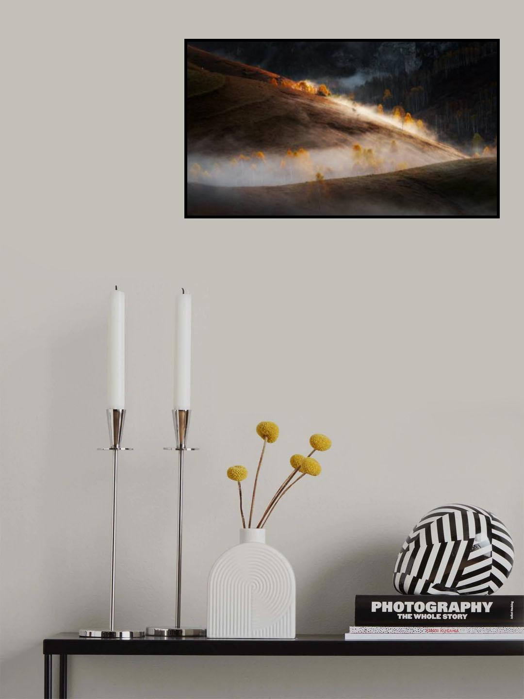 Misty mornings Poster och Canvastavla