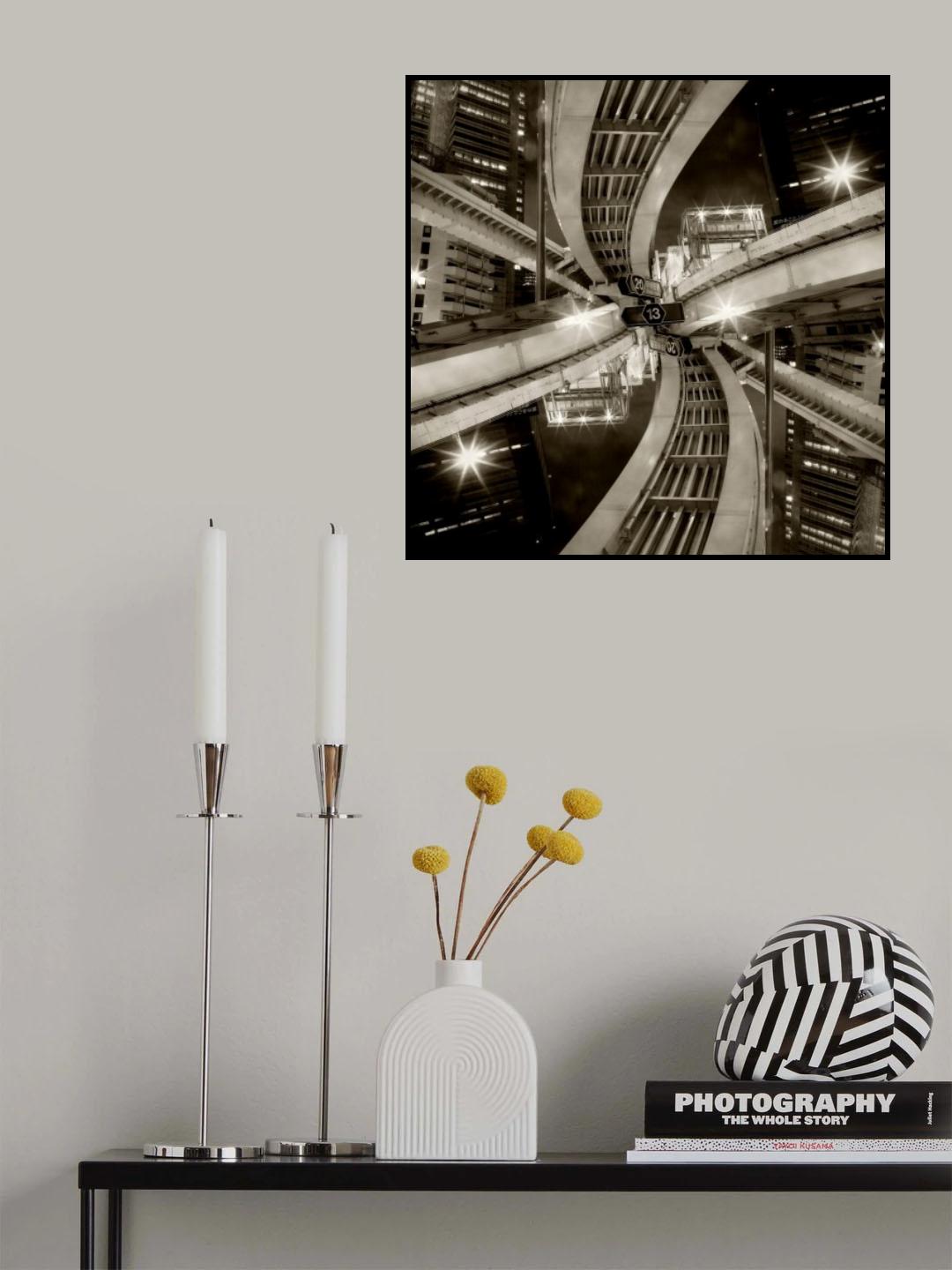 Spiral Junction Poster och Canvastavla