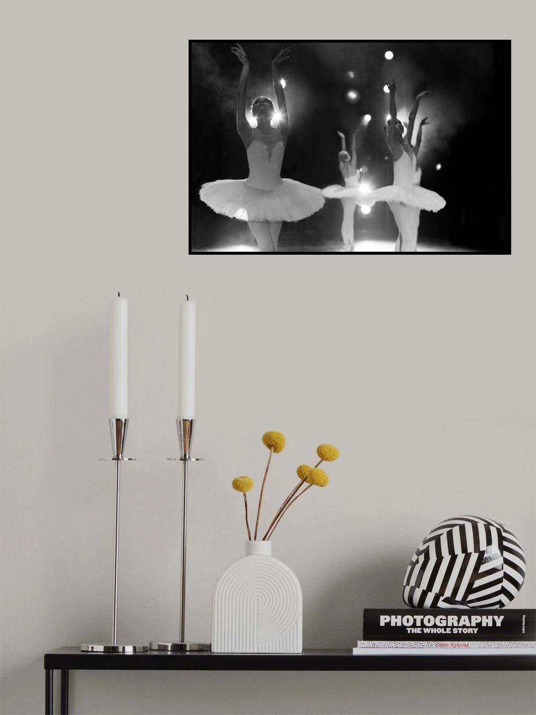 Swan Lake Poster och Canvastavla