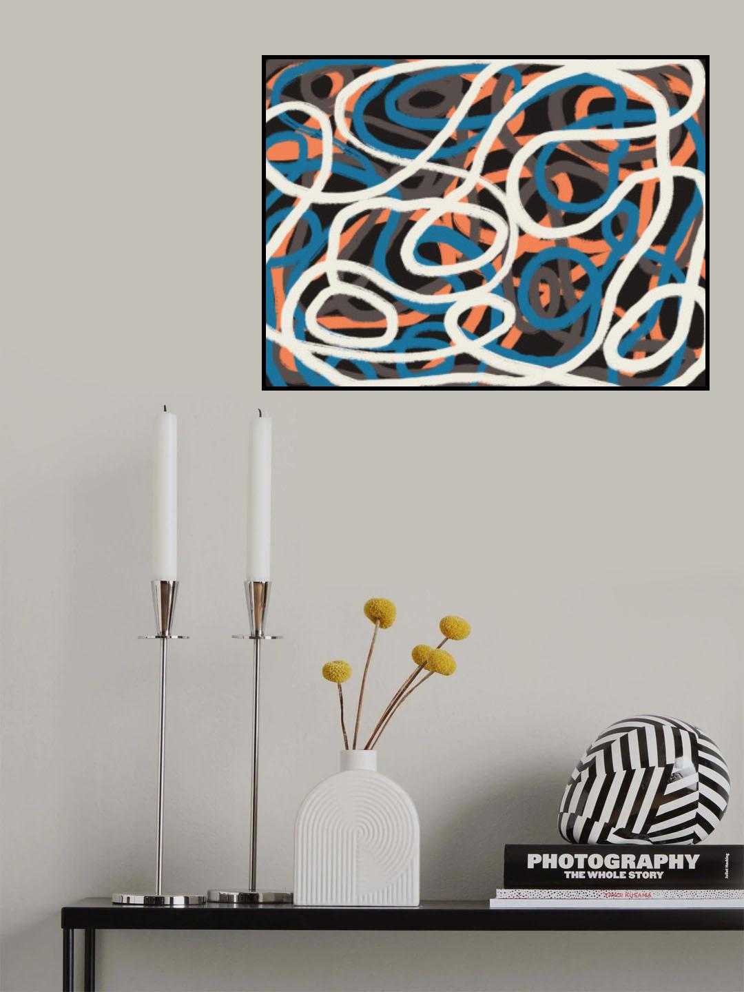 Strings composition Poster och Canvastavla