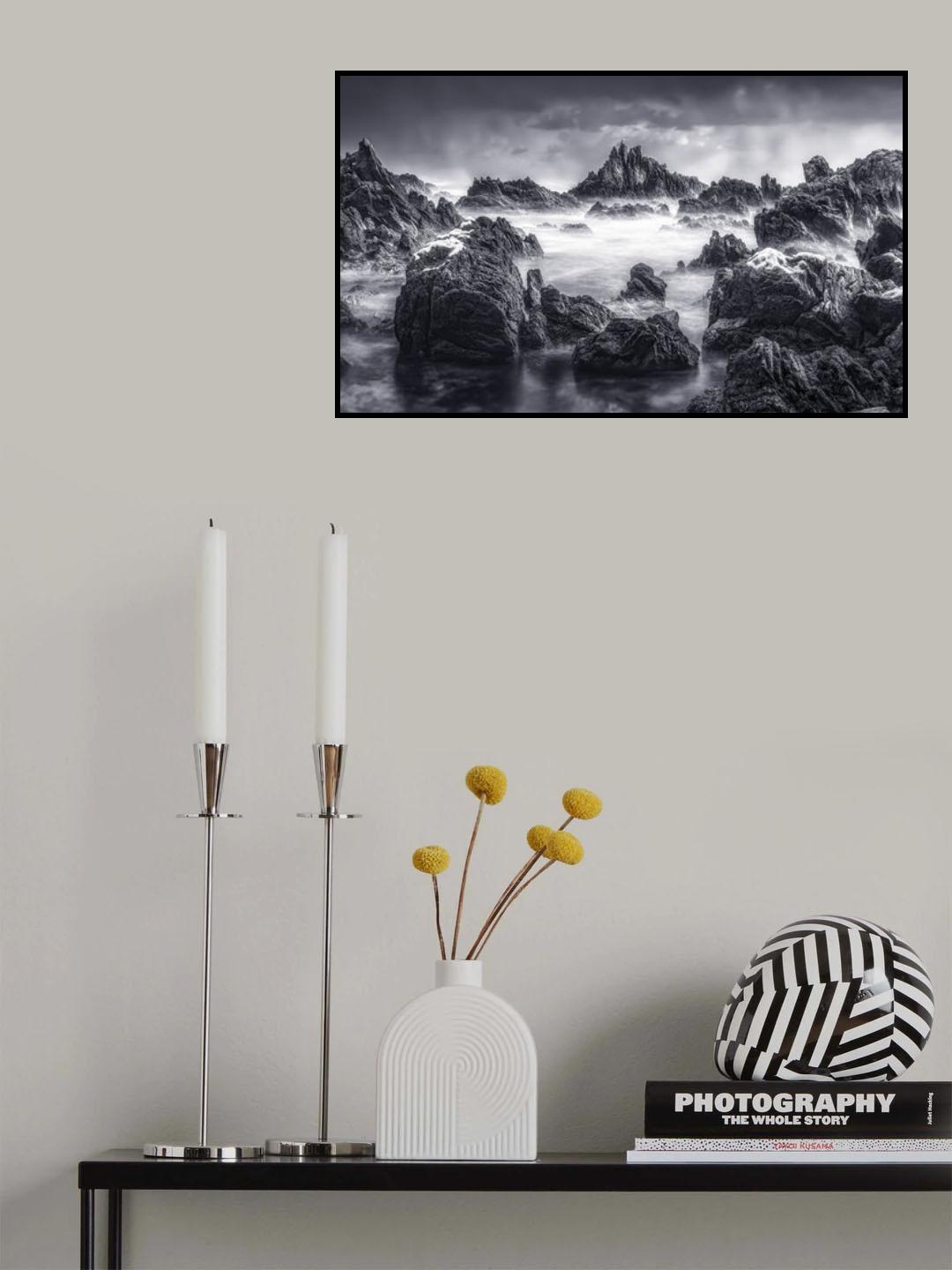 Rock Poster och Canvastavla