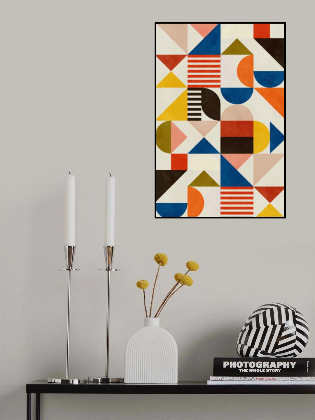 Bauhaus Fun Poster och Canvastavla