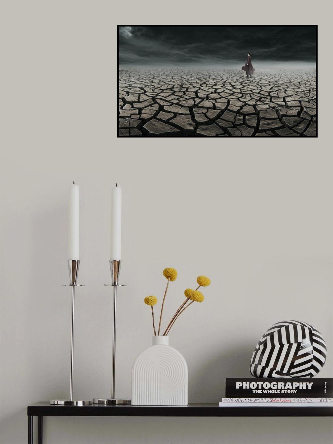 Cloudy and rainy days Poster och Canvastavla