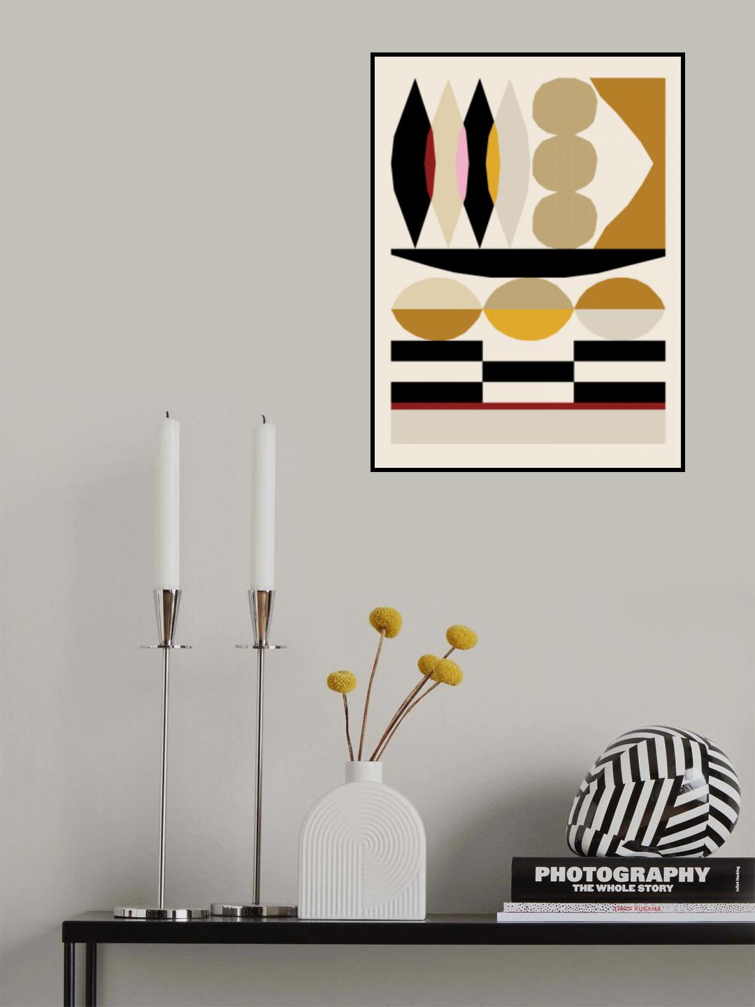 Abstract composition 25 Poster och Canvastavla