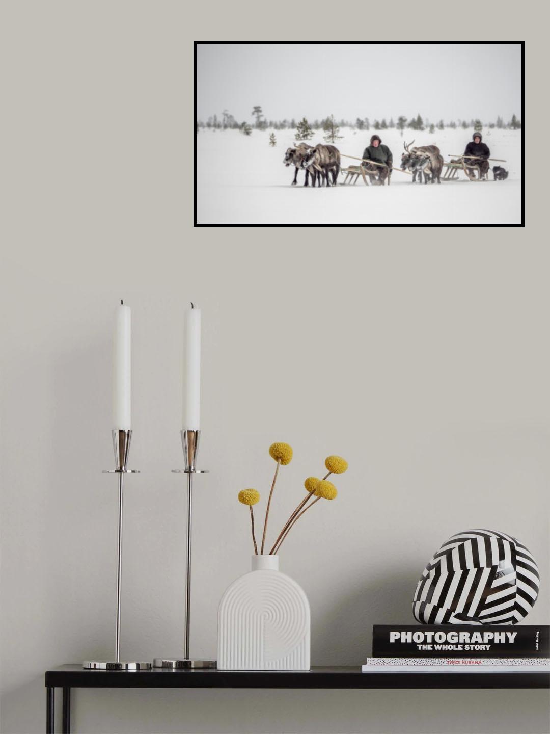 Semjon and Kolya on travel Poster och Canvastavla