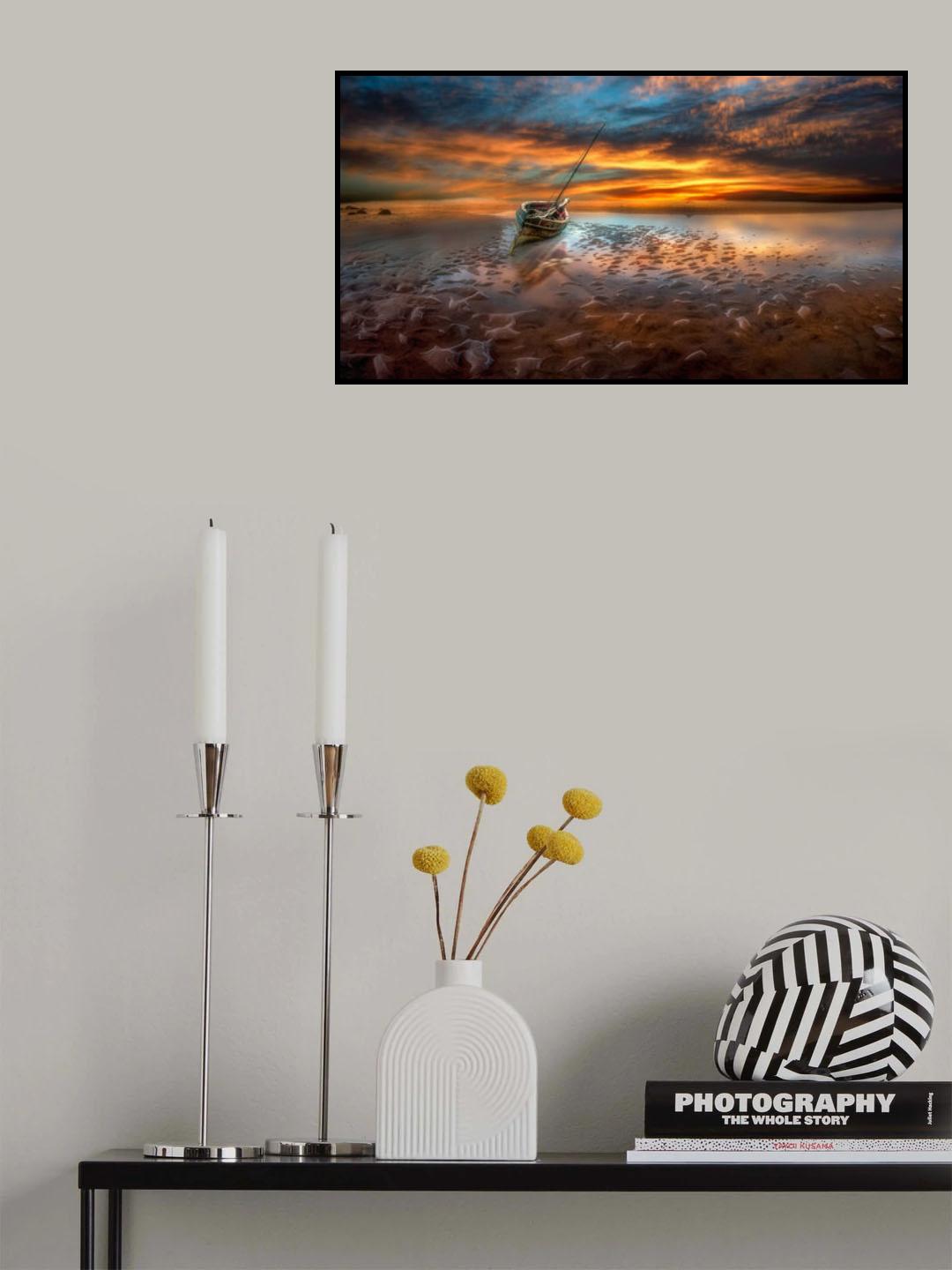 '...with low tide...' Poster och Canvastavla