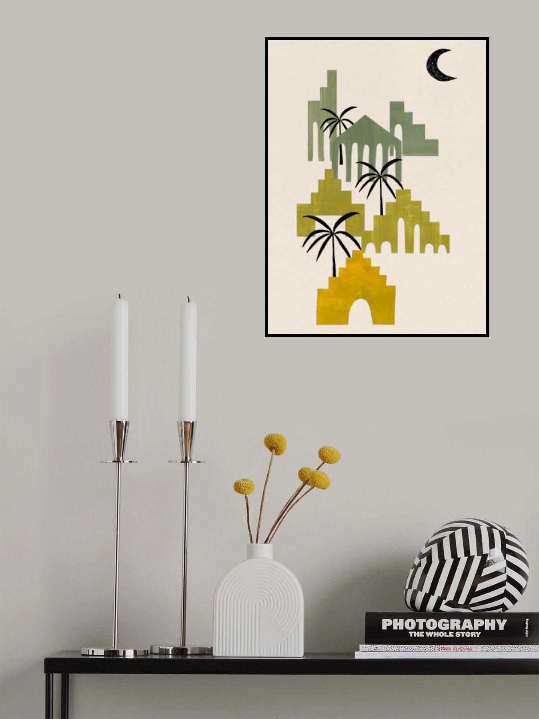 Ancient Olive Poster och Canvastavla