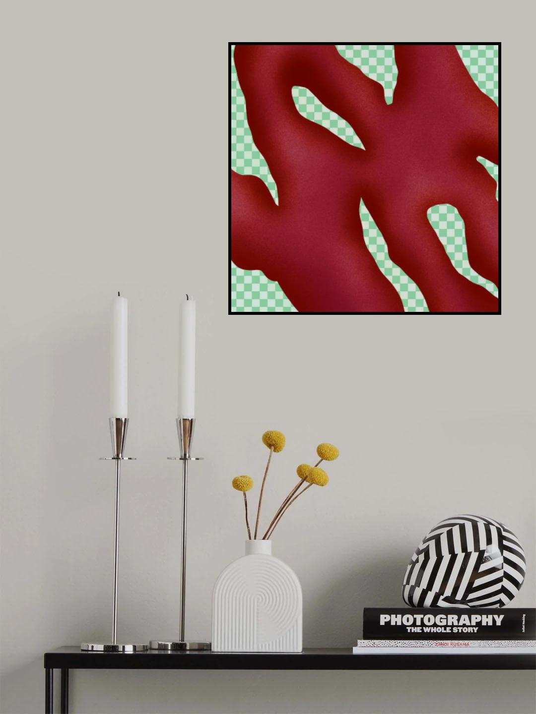 Abstract liquid 07 Poster och Canvastavla