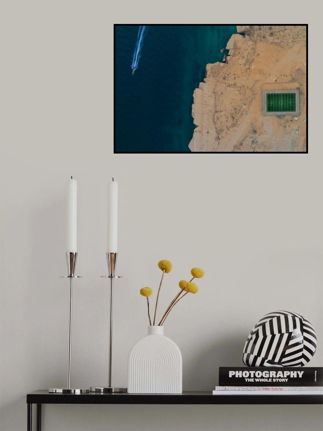football pitch Poster och Canvastavla