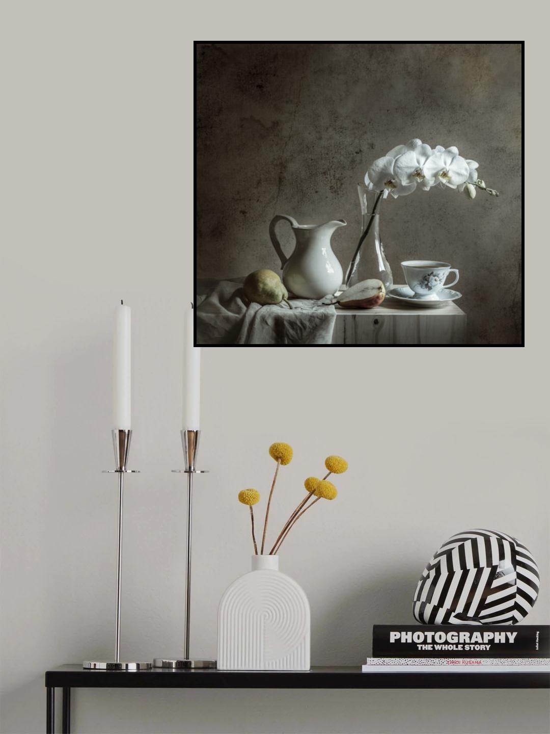 Old wall Poster och Canvastavla
