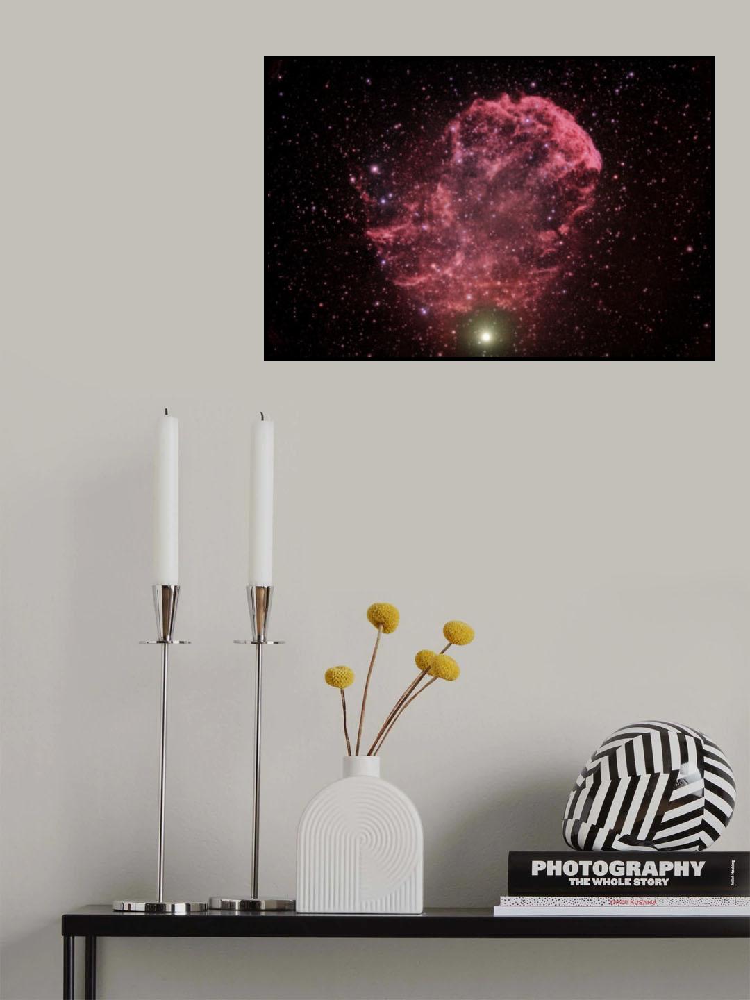 Jellyfish Nebula Poster och Canvastavla