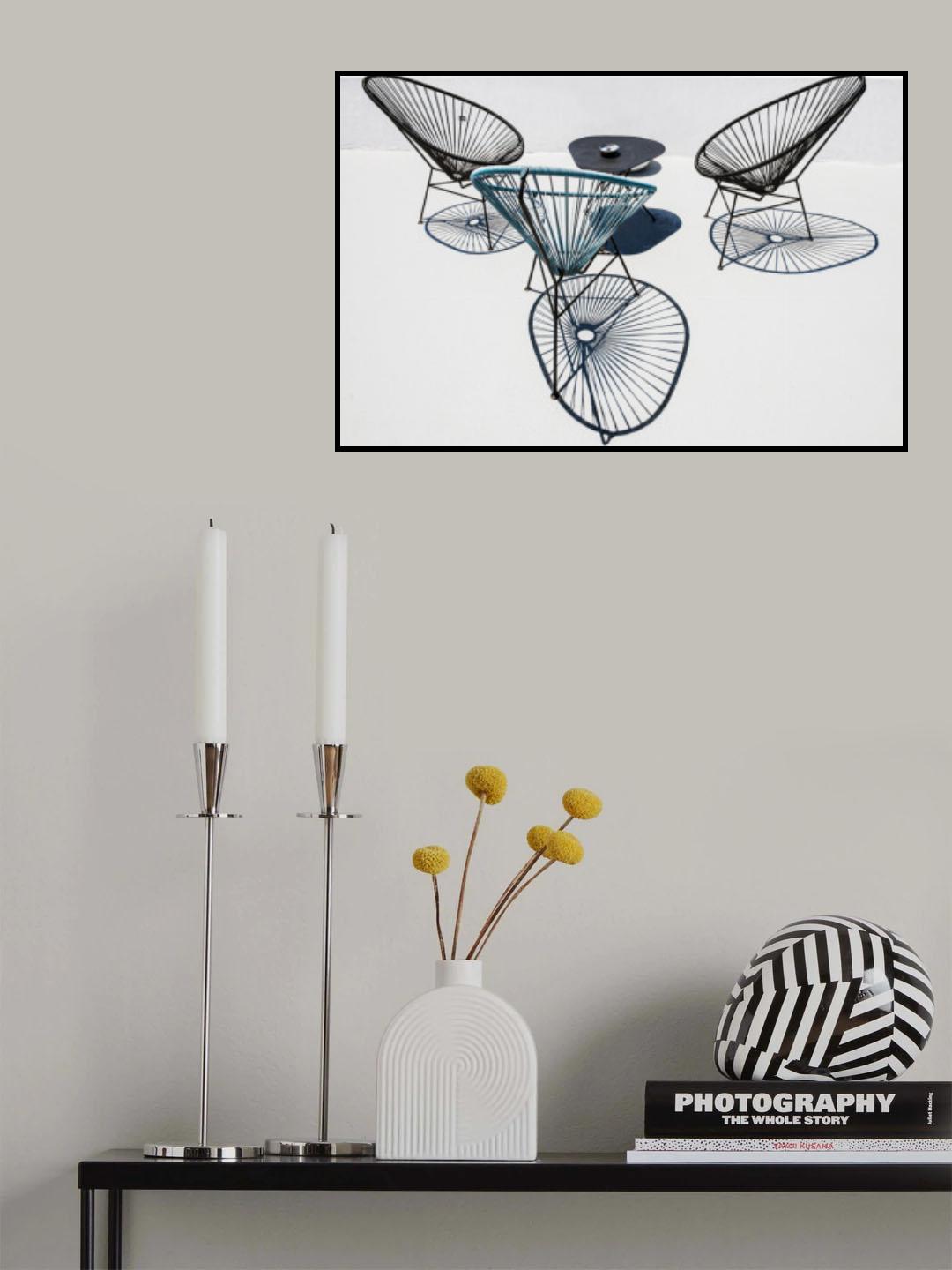 table for three Poster och Canvastavla